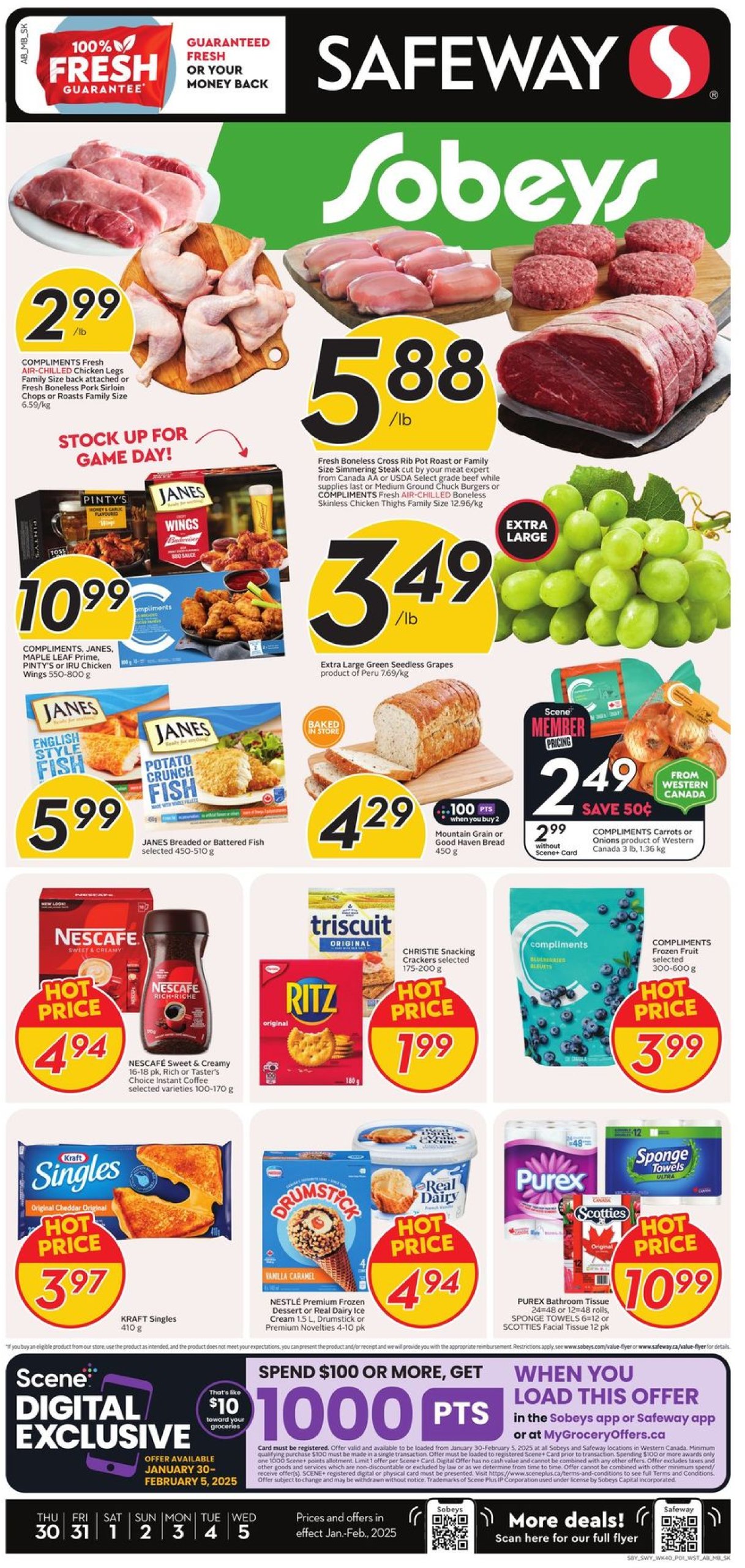 safeway - Safeway flyer valid from 01-30 - 02-05