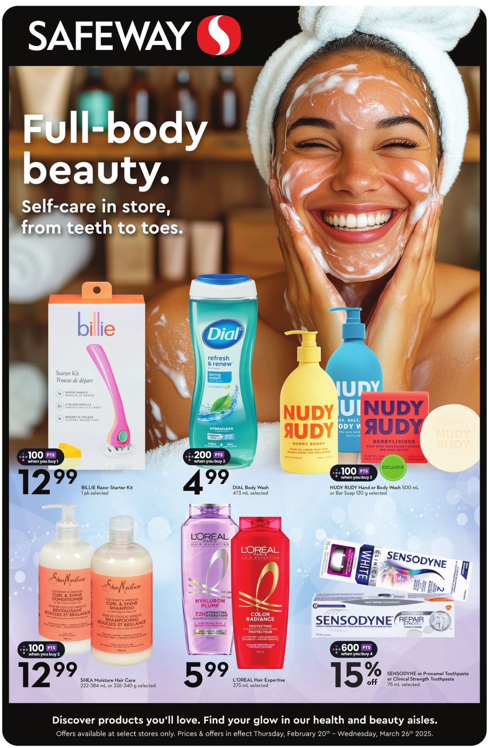 safeway - Safeway - Health & Beauty flyer valid from 02-20 - 03-26