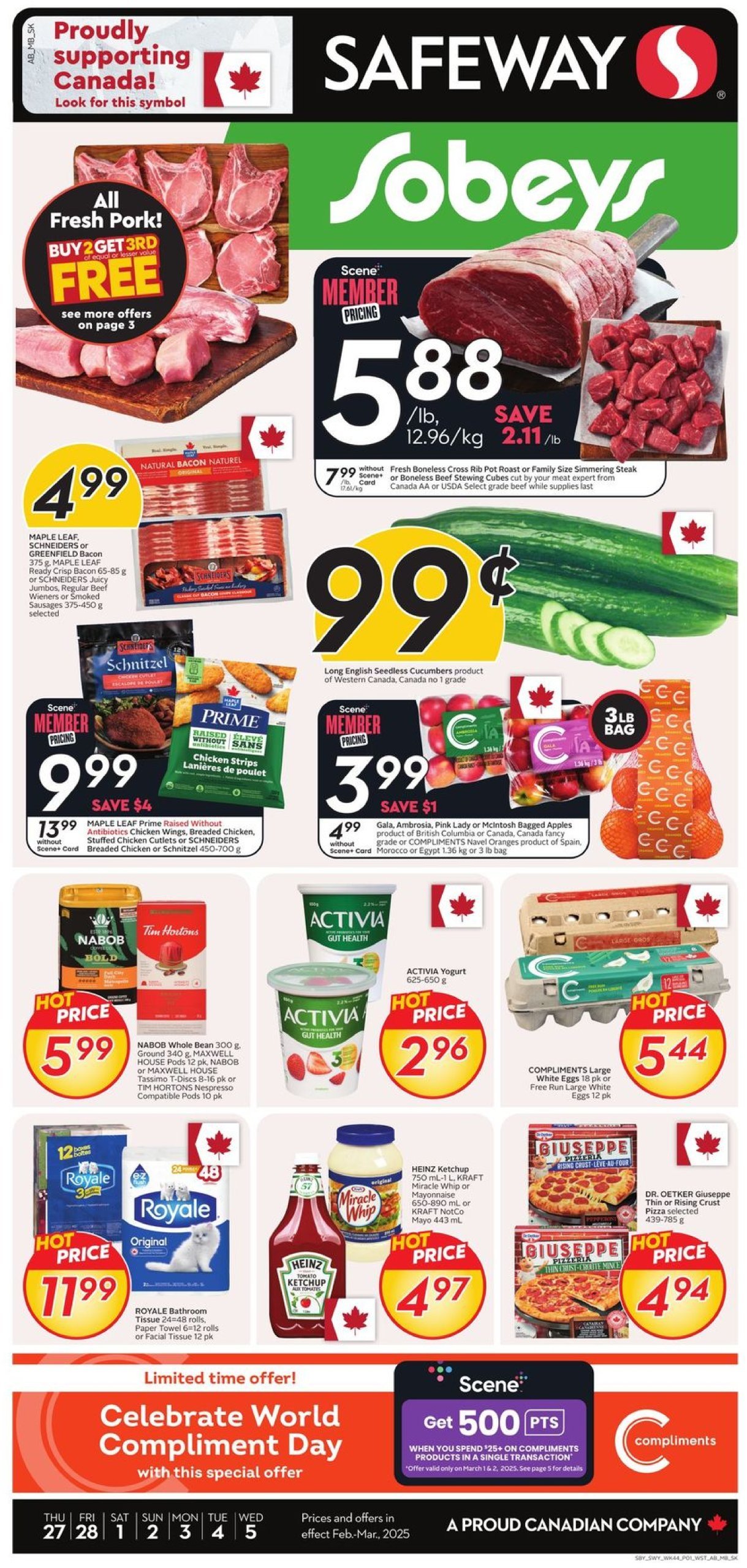 safeway - Safeway flyer valid from 02-27 - 03-05 - page: 1