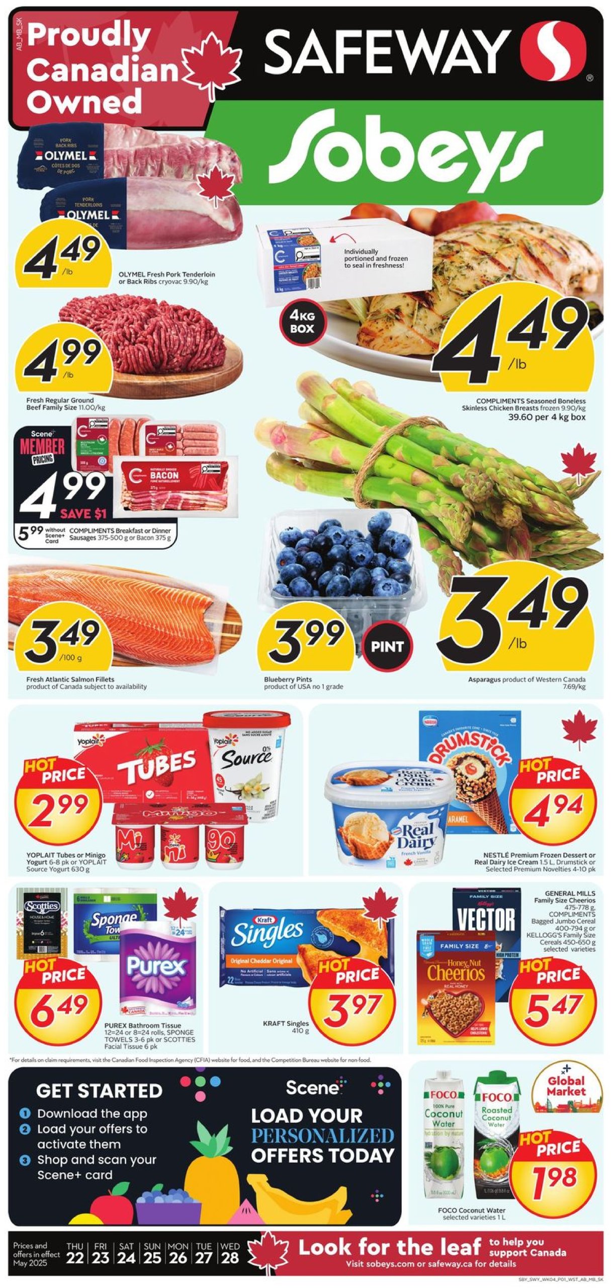 safeway - Safeway flyer valid from 05-22 - 05-28 - page: 1