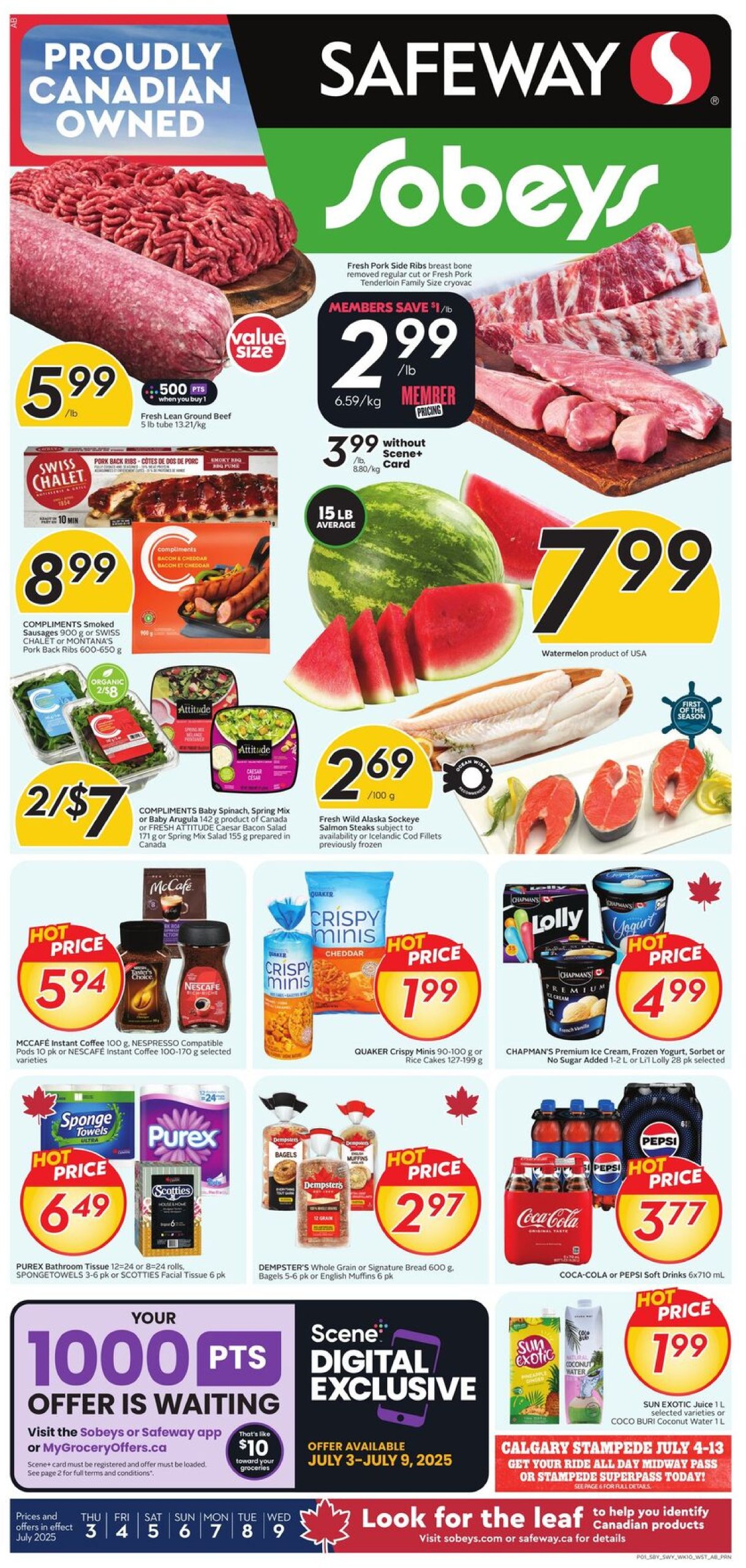 safeway - Safeway flyer valid from 07-03 - 07-09
