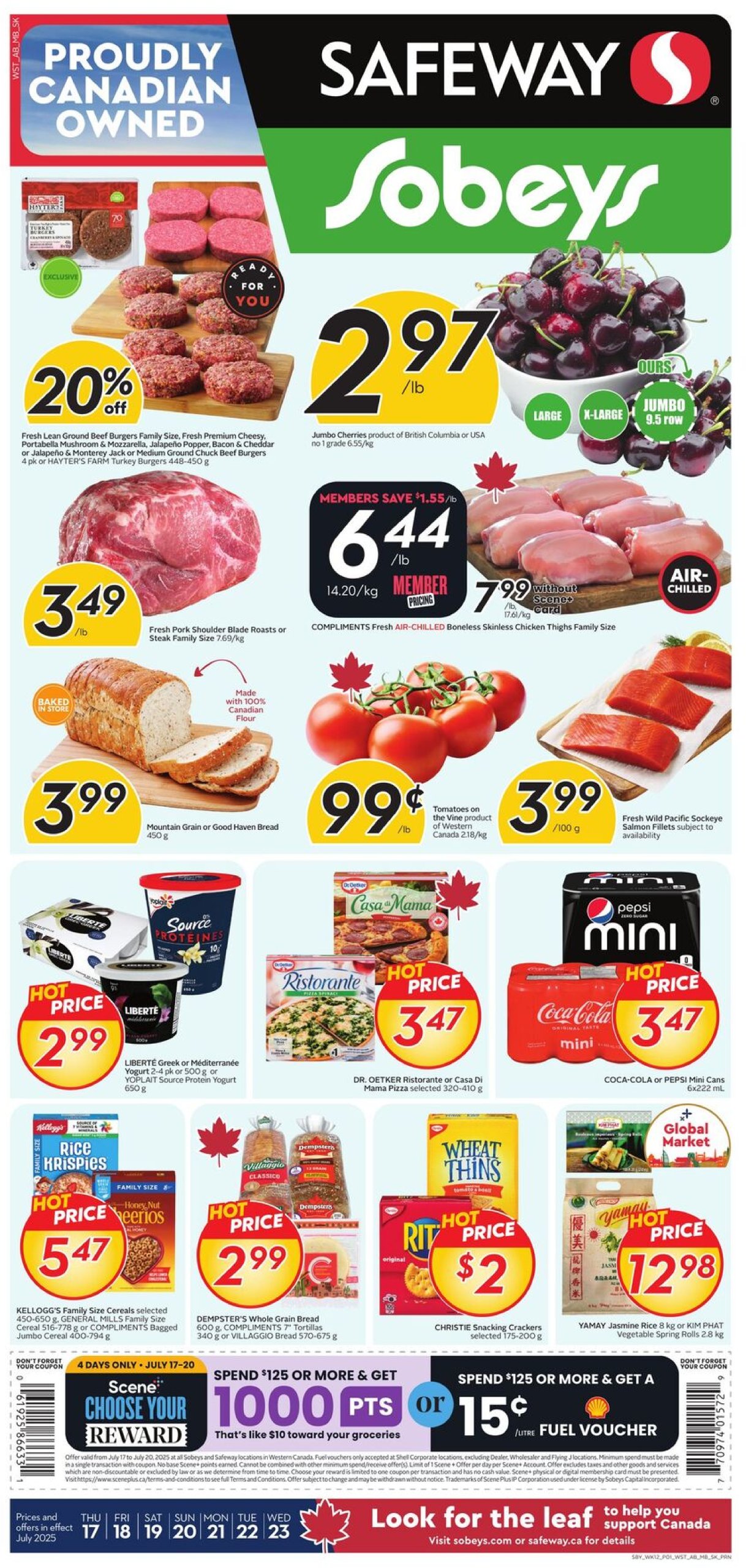 safeway - Safeway flyer valid from 07-17 - 07-23