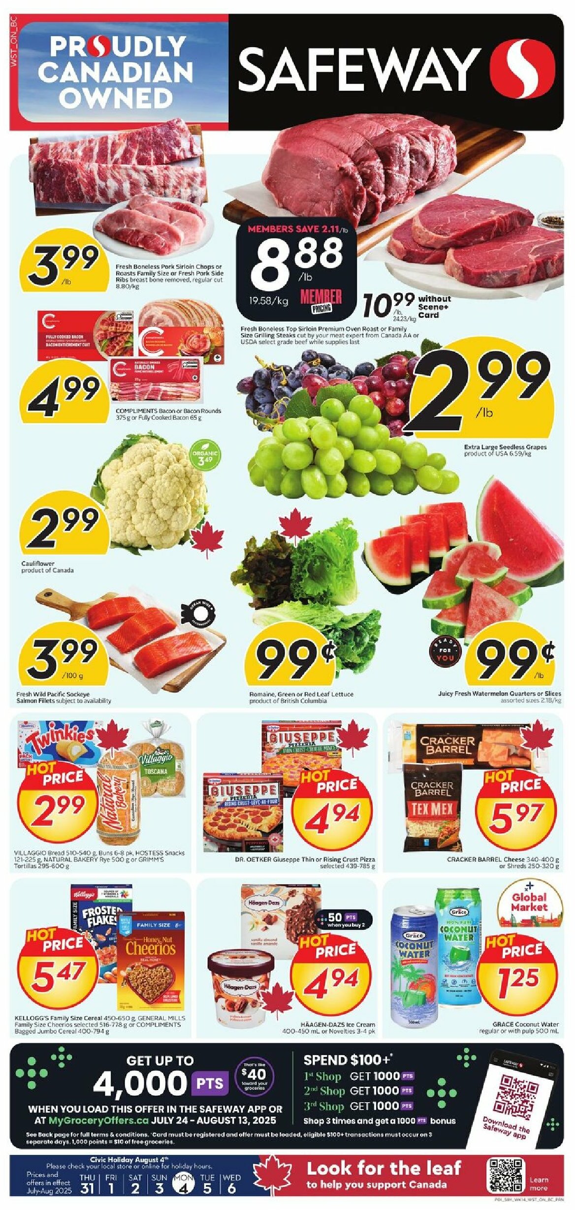 safeway - Safeway flyer valid from 07-31 - 08-06