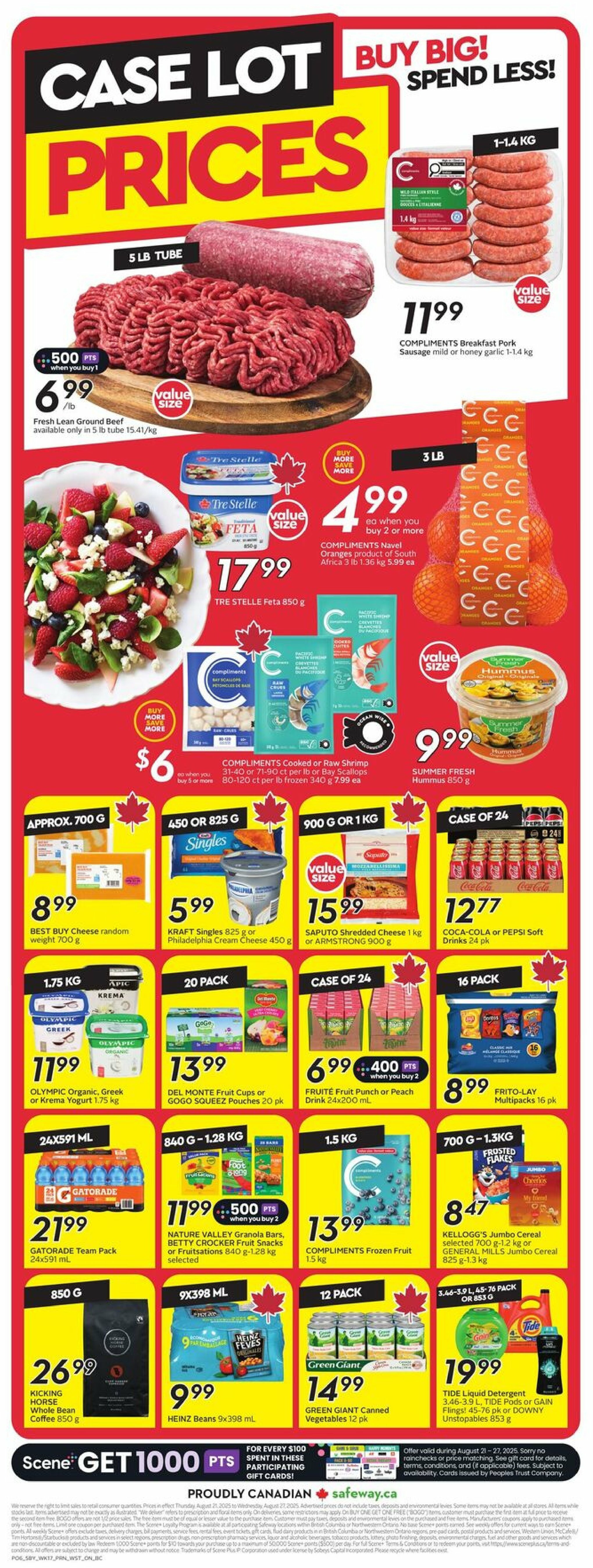 safeway - Safeway flyer valid from 08-21 - 08-27 - page: 4
