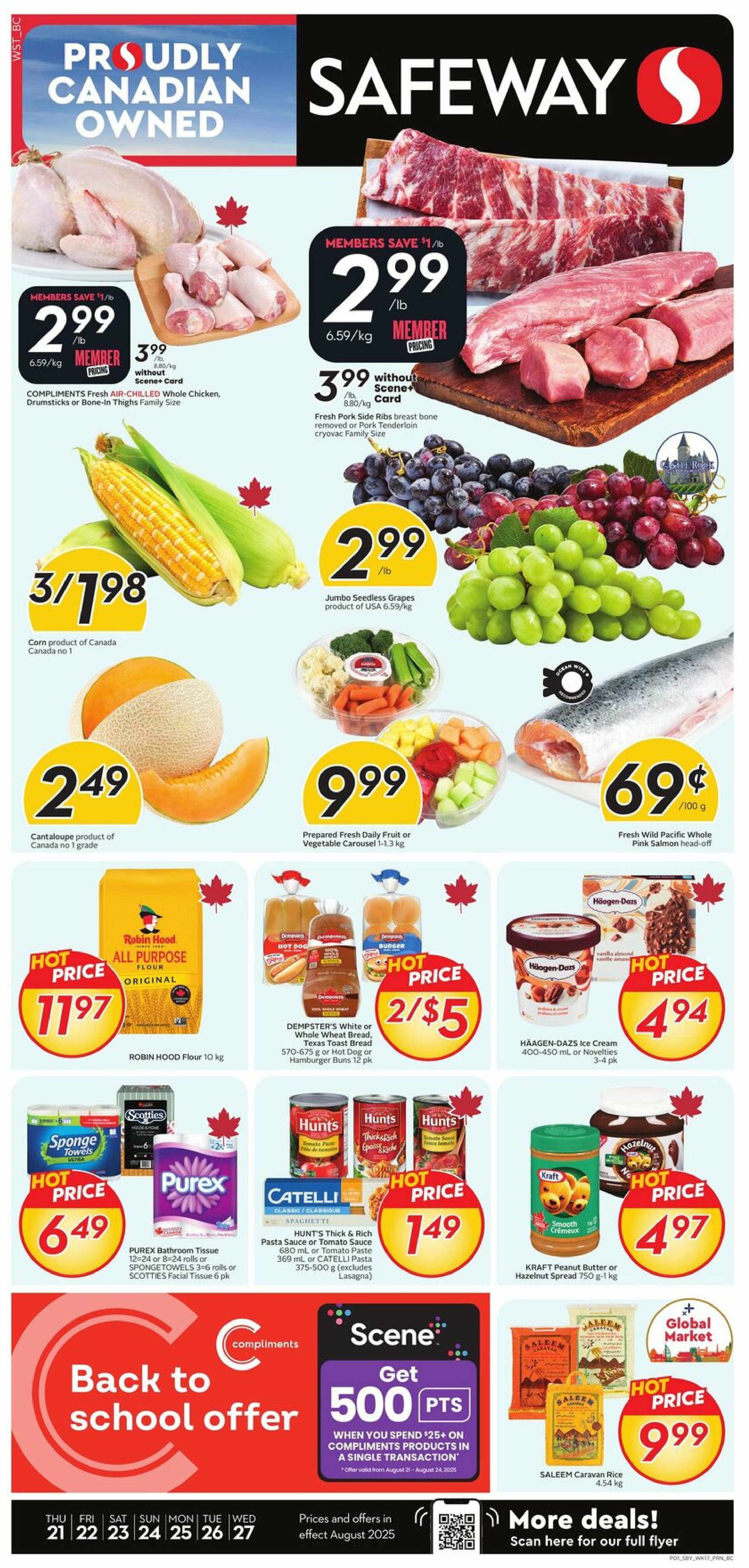 safeway - Safeway flyer valid from 08-21 - 08-27