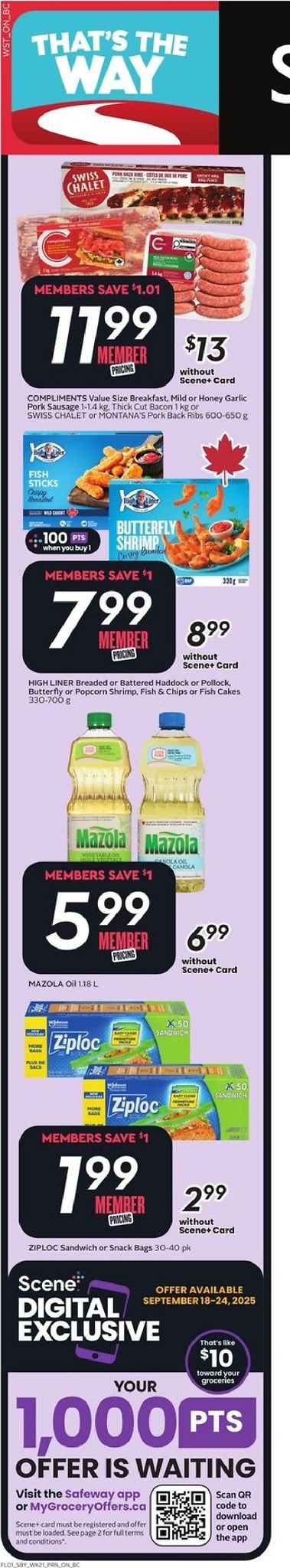 safeway - Safeway flyer valid from 09-18 - 09-24 - page: 2