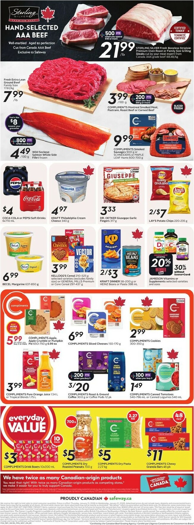safeway - Safeway Flyer Valid From 01-15 to 01-21 - page: 4