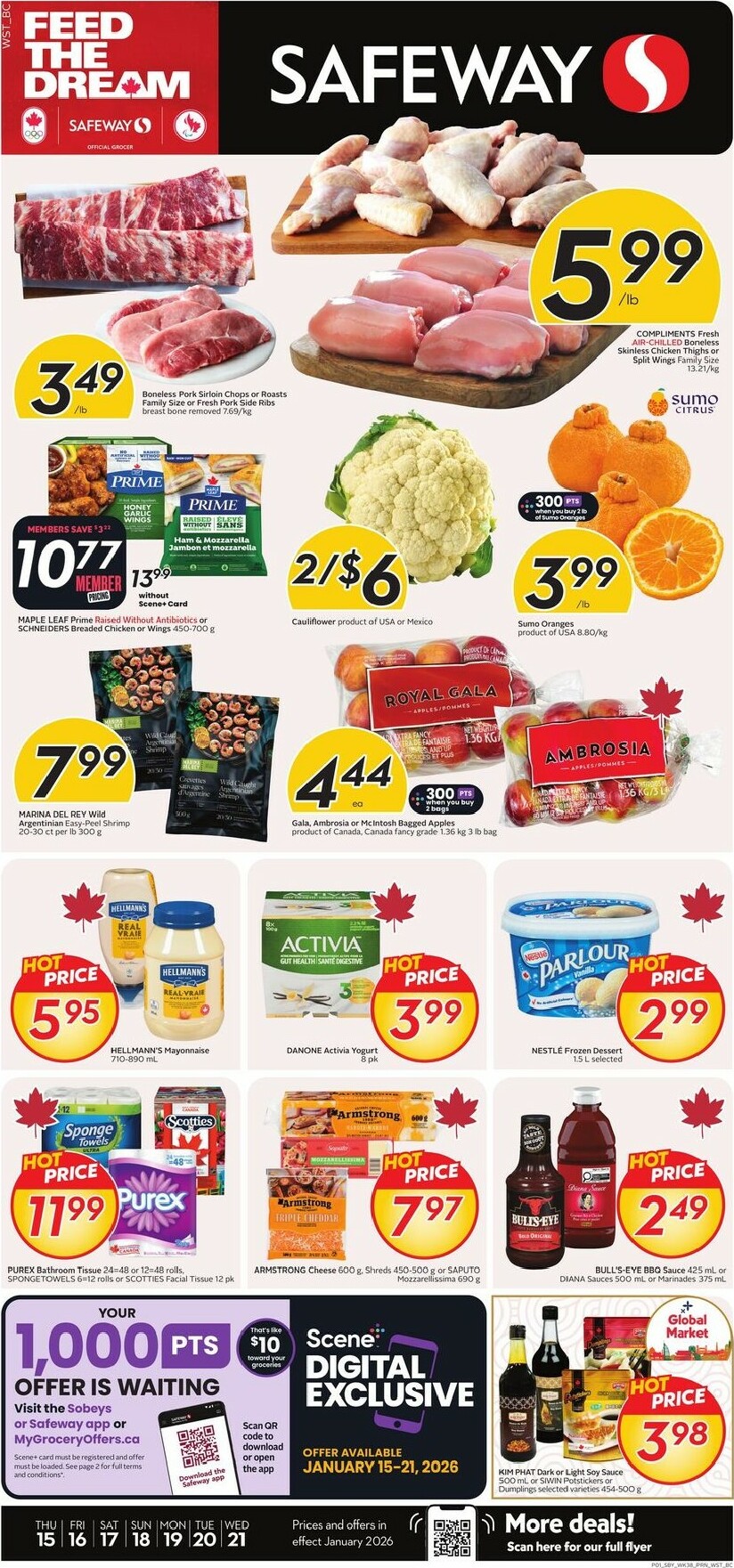safeway - Safeway Flyer Valid From 01-15 to 01-21