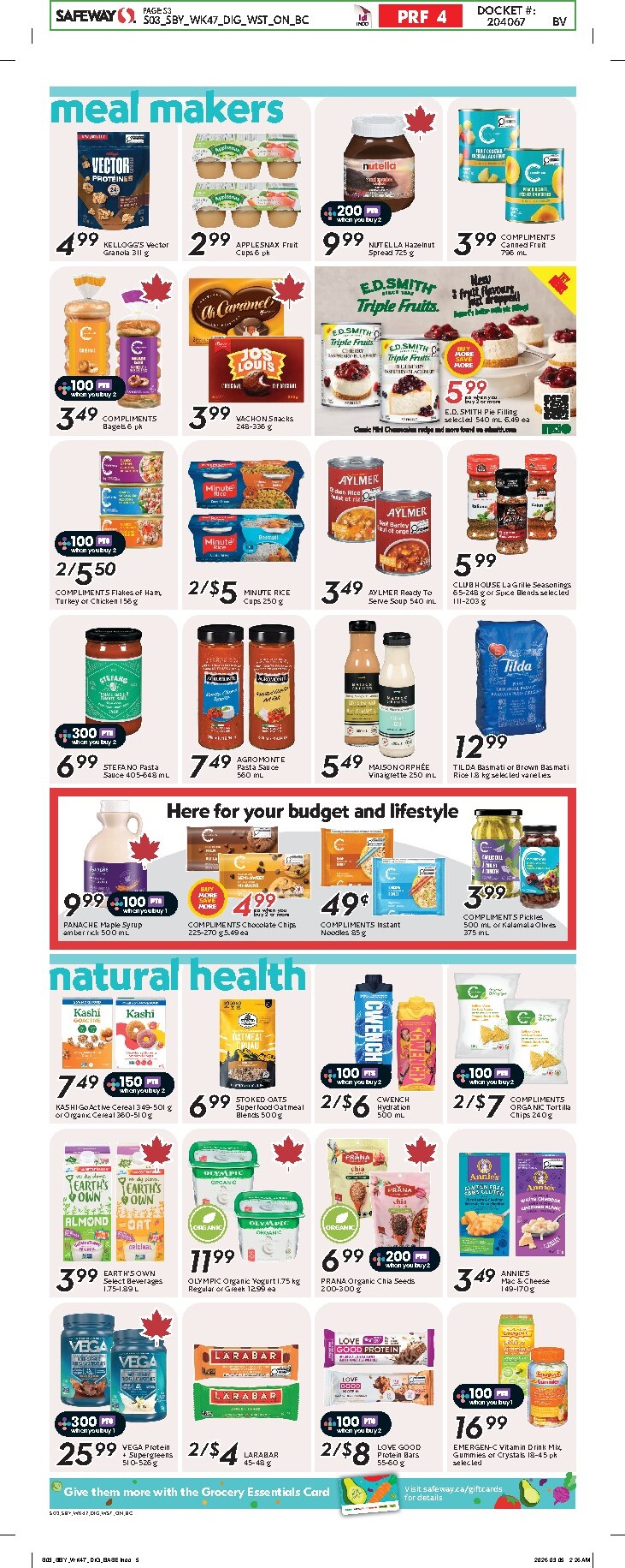 safeway - Safeway Flyer Valid From 2026-03-19 to 2026-03-25 - page: 11
