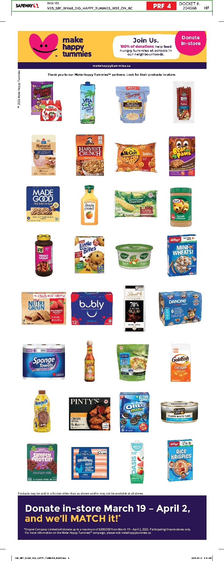 safeway - Safeway Flyer Valid From 2026-03-26 to 2026-04-01 - page: 28