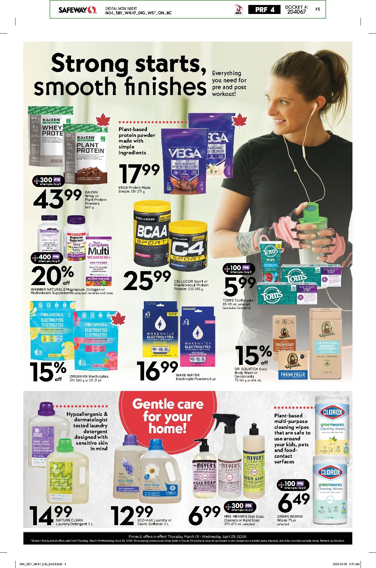 safeway - Safeway - Natural and Wellness Flyer Valid From 2026-03-19 to 2026-04-29 - page: 4