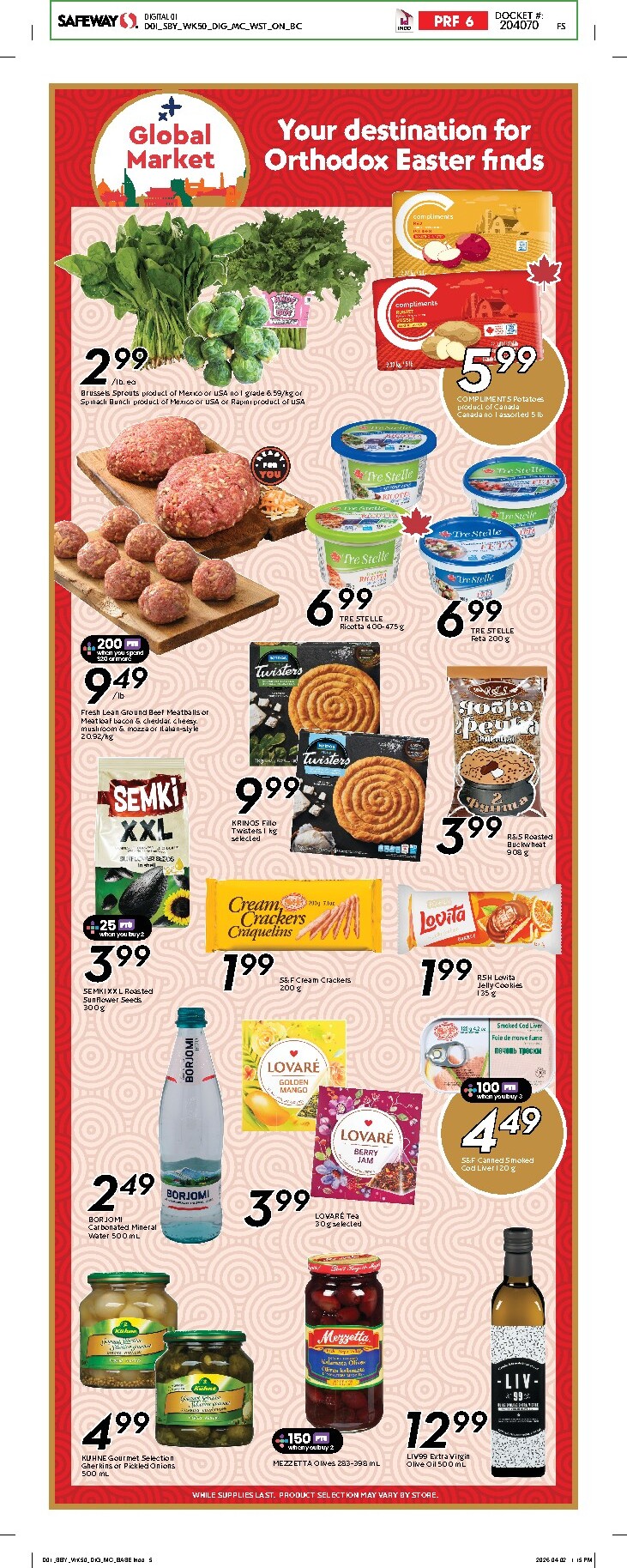 safeway - Upcoming Safeway Flyer Valid from 2026-04-09 to 2026-04-15 - page: 14