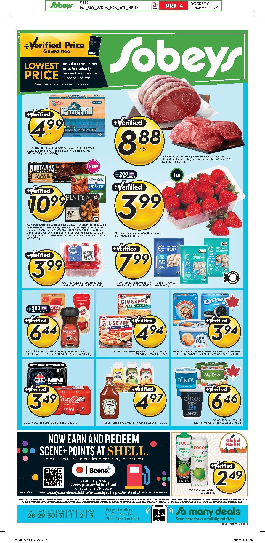 sobeys - New Sobeys Flyer for This Week – 2026-05-28 to 2026-06-03 - page: 1