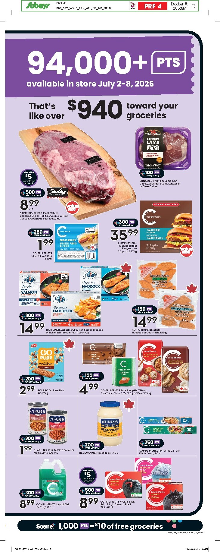 sobeys - New Sobeys Flyer for This Week – 2026-07-02 to 2026-07-08 - page: 4