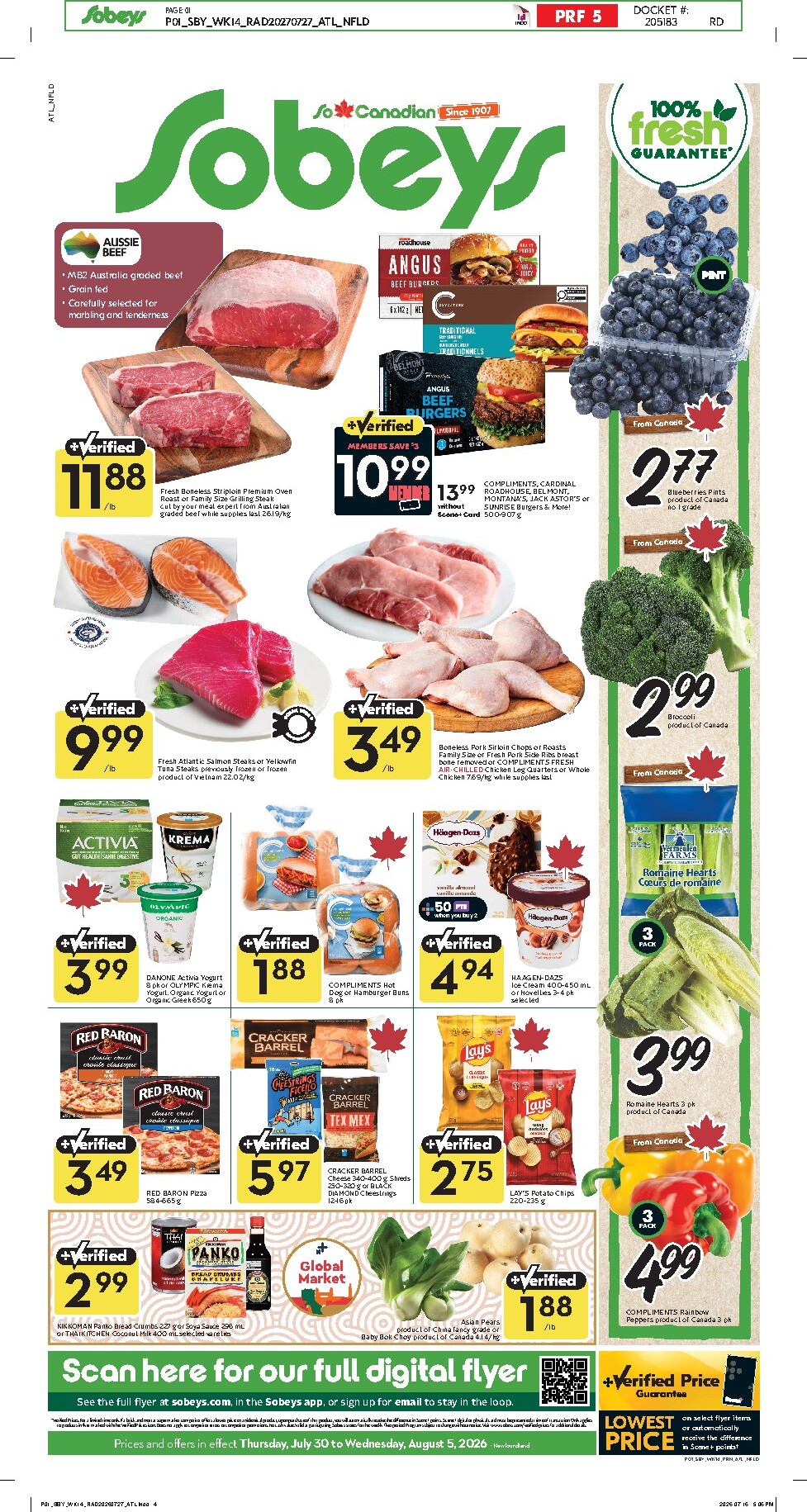 sobeys - New Sobeys Flyer for This Week – 2026-07-30 to 2026-08-05
