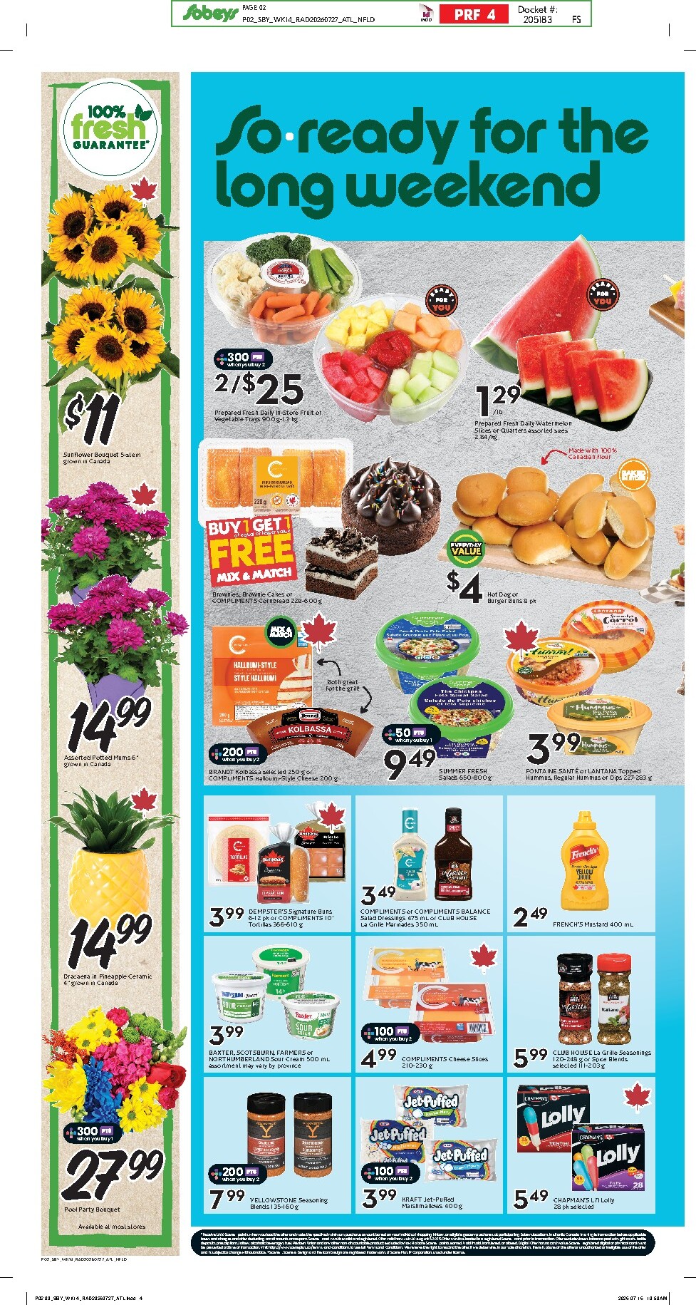 sobeys - Sobeys Flyer Valid from 2026-07-30 to 2026-08-05 - page: 3