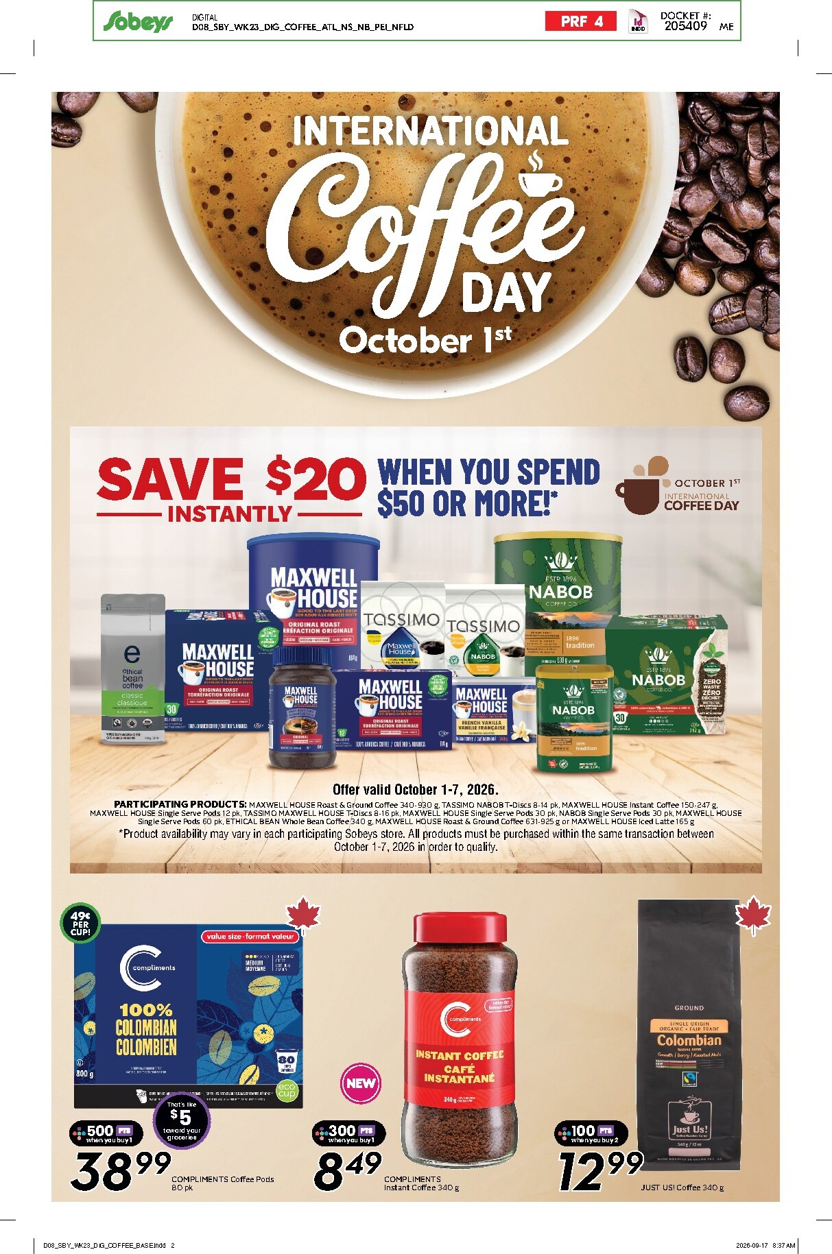 sobeys - New Sobeys Flyer for This Week – 2026-10-01 to 2026-10-07 - page: 21