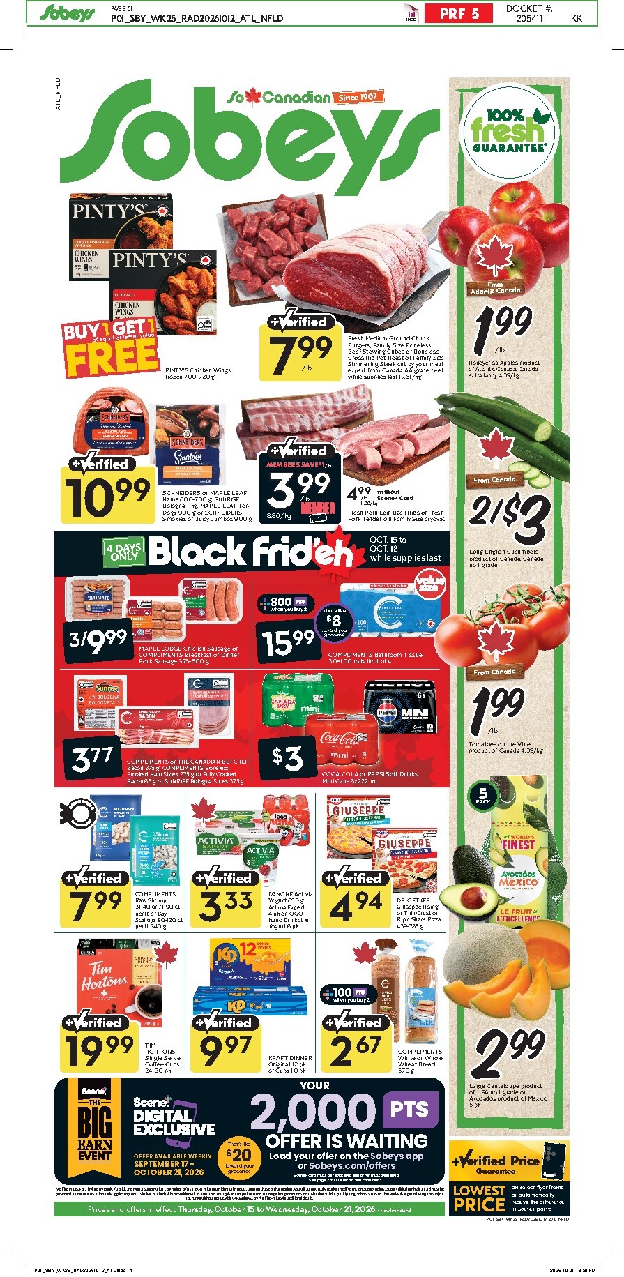 sobeys - New Sobeys Flyer for This Week – 2026-10-15 to 2026-10-21