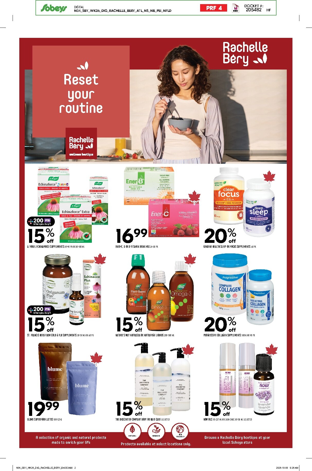 sobeys - New Sobeys - Natural and Wellness Booklet Flyer for This Week – 2026-10-22 to 2026-11-25 - page: 4
