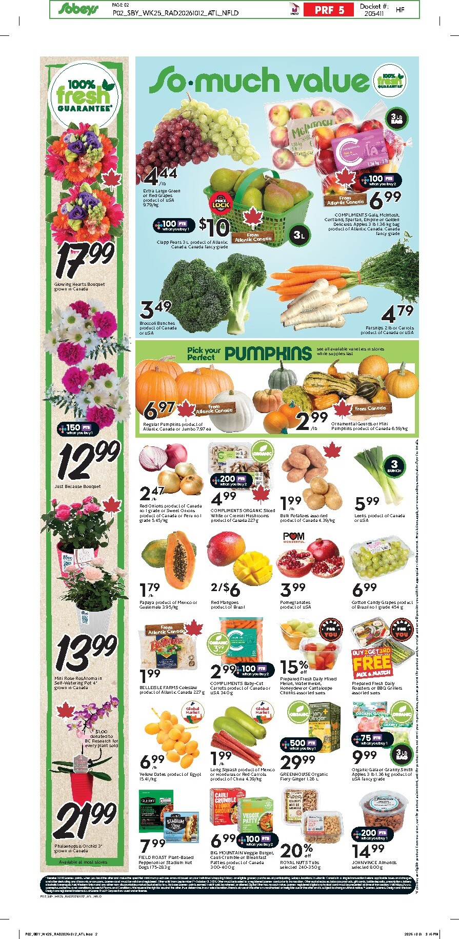sobeys - Sobeys Flyer Valid from 2026-10-15 to 2026-10-21 - page: 4