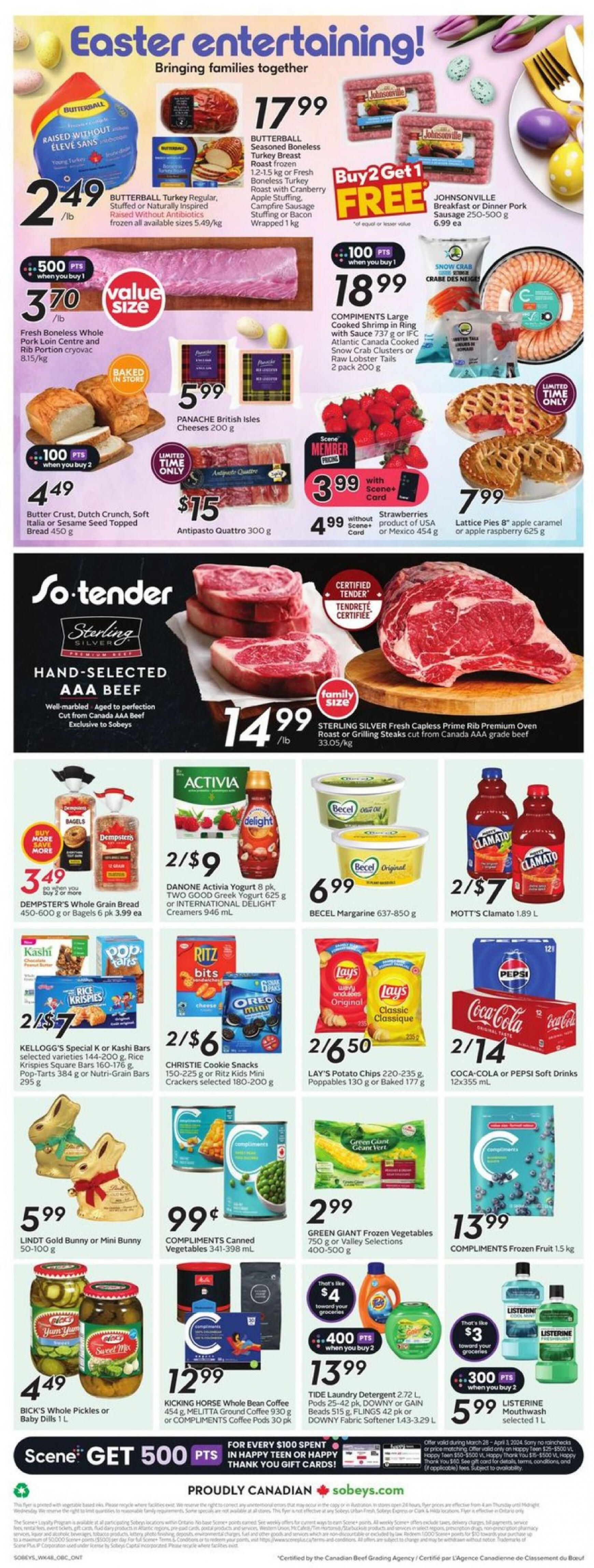 sobeys - Sobeys - Weekly Flyer - Ontario valid from 28.03.2024 - page: 4