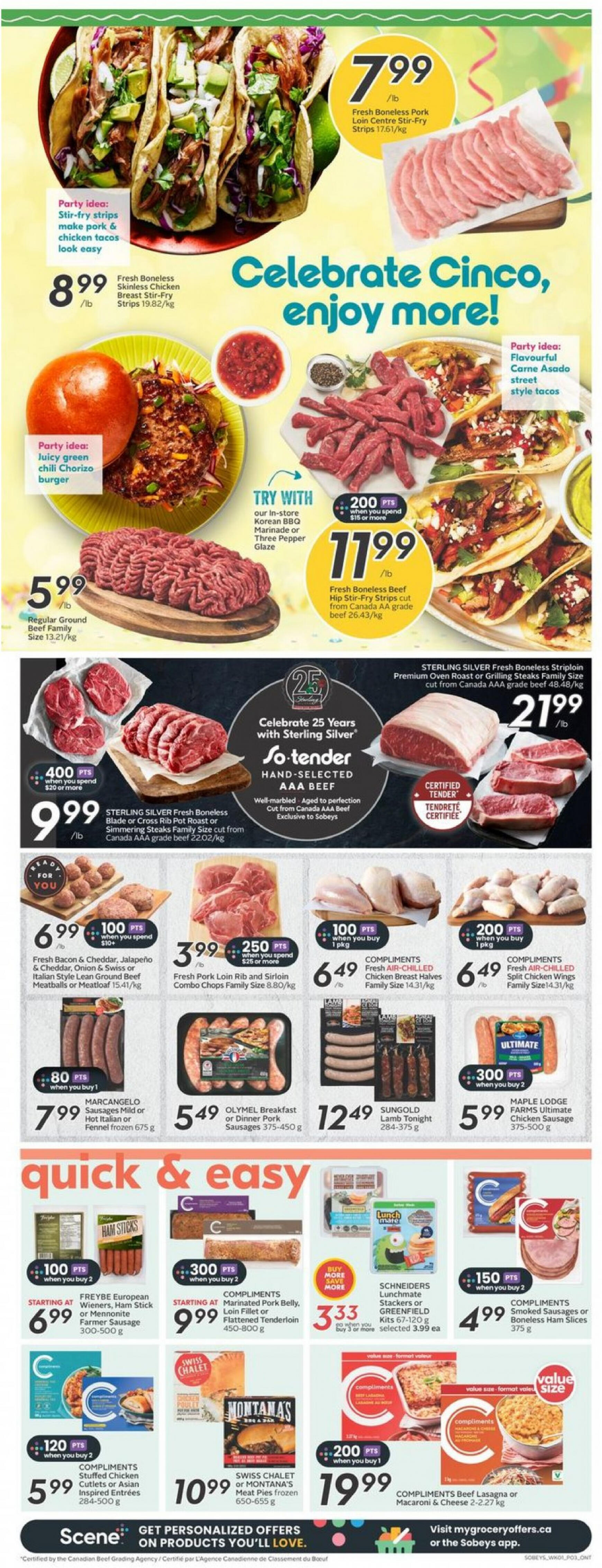 sobeys - Sobeys - Weekly Flyer - Ontario flyer current 02.05. - 08.05. - page: 7