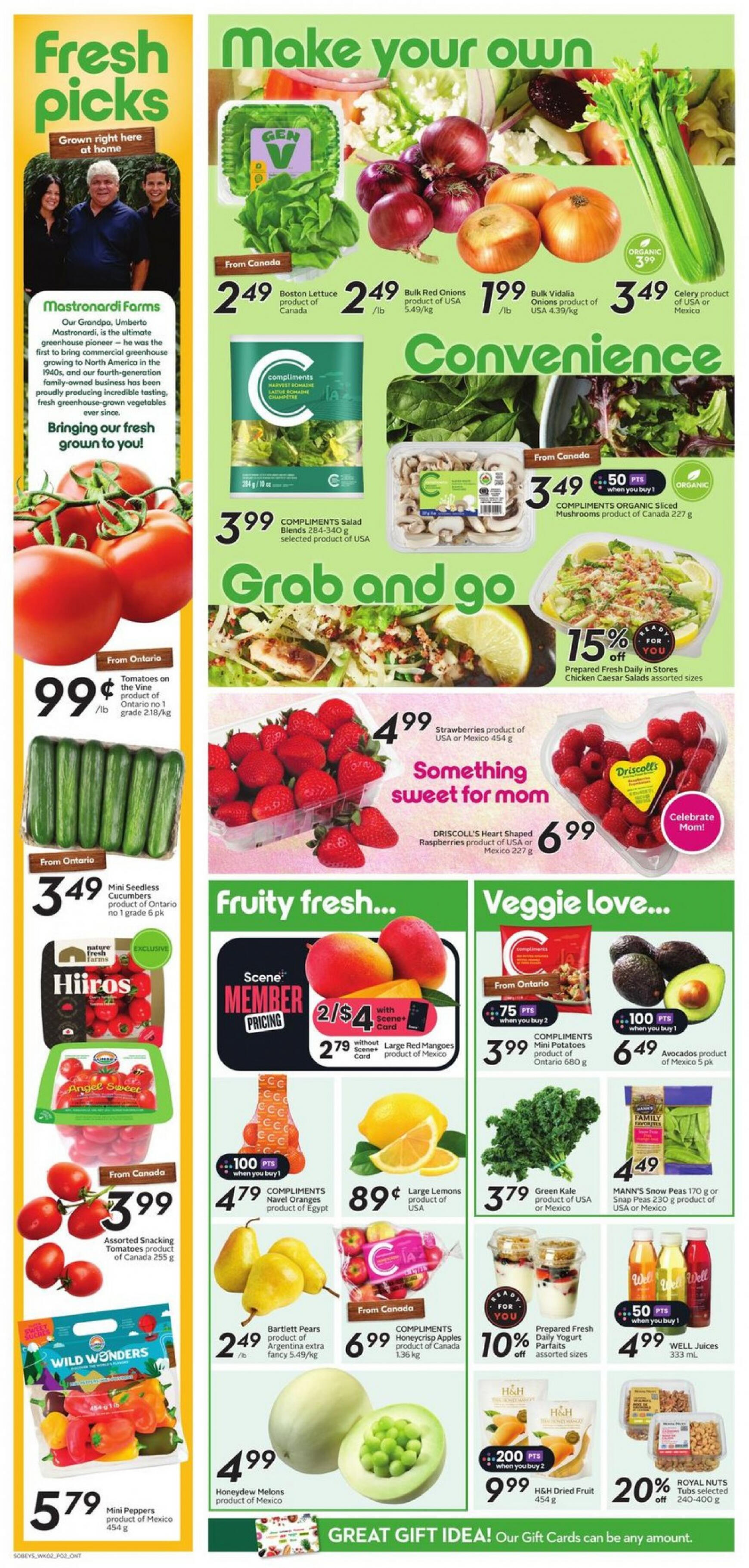 sobeys - Sobeys - Weekly Flyer - Ontario flyer current 09.05. - 15.05. - page: 6