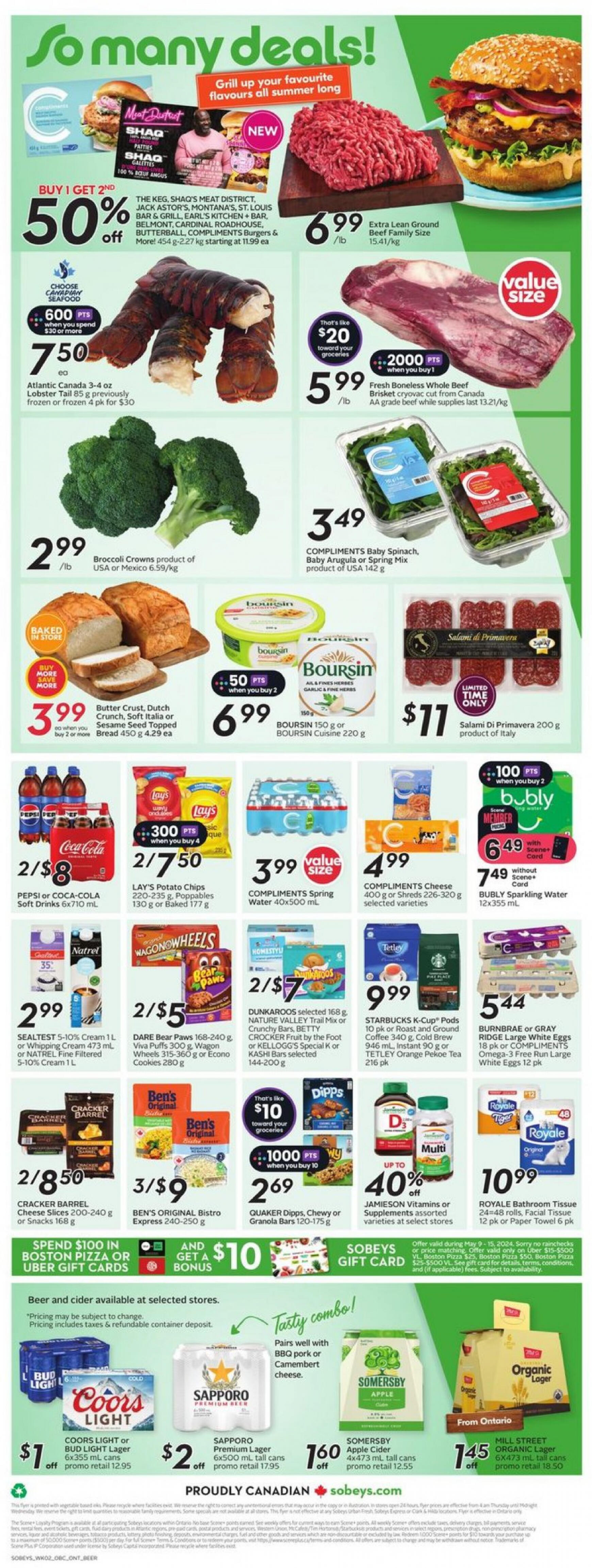 sobeys - Sobeys - Weekly Flyer - Ontario flyer current 09.05. - 15.05. - page: 4