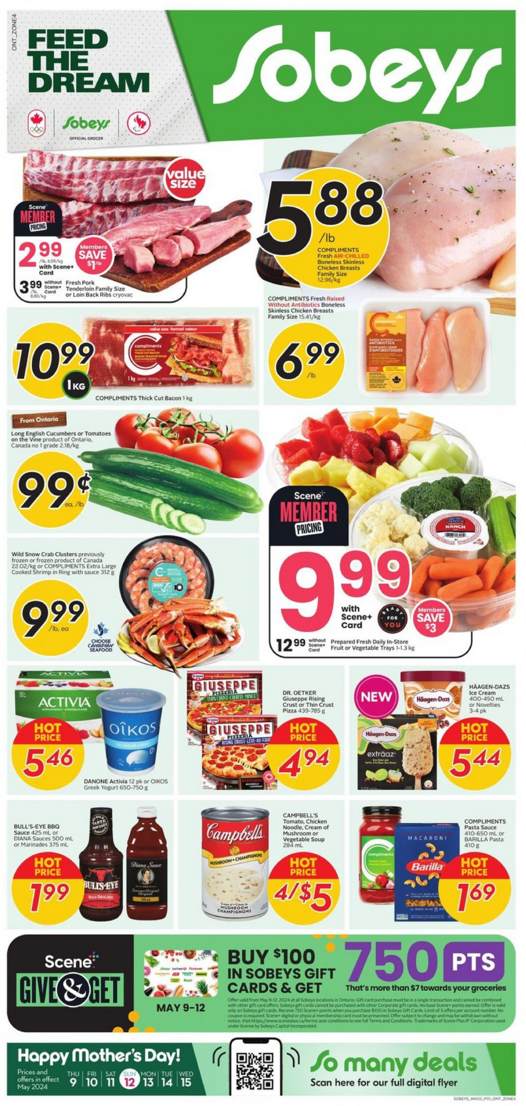 sobeys - Sobeys - Weekly Flyer - Ontario flyer current 09.05. - 15.05. - page: 1