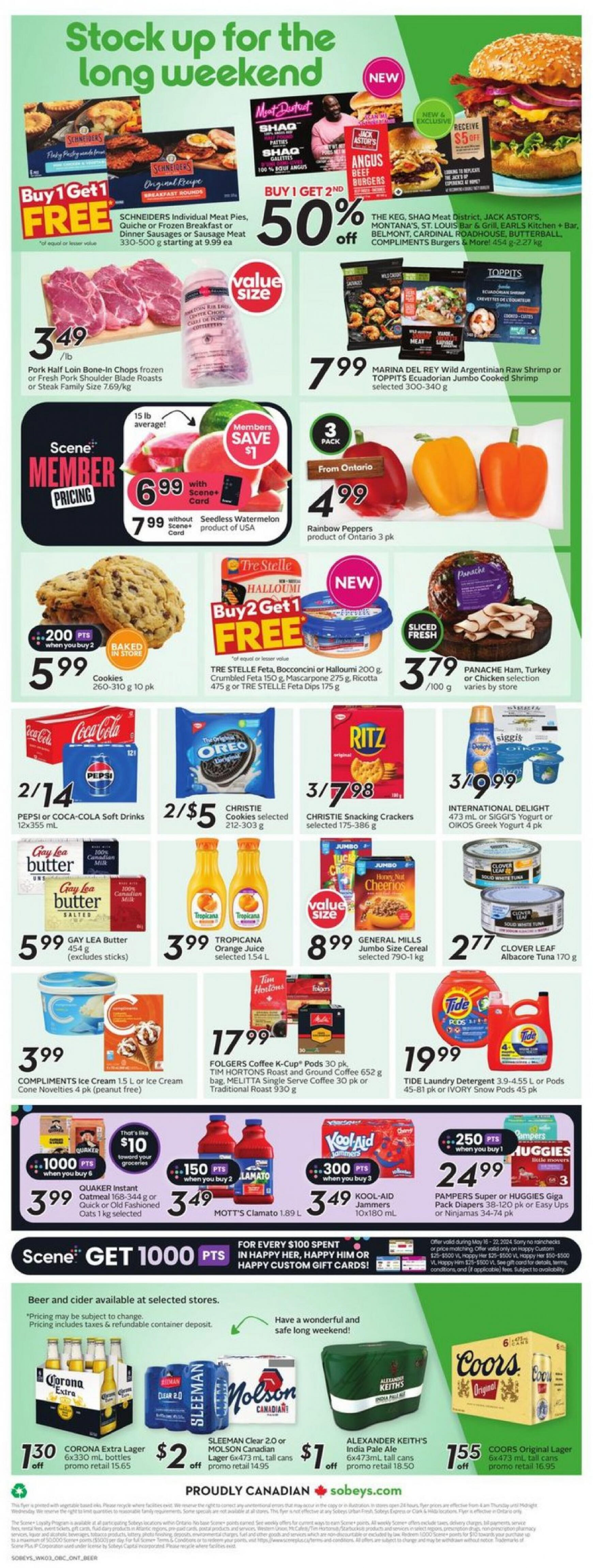 sobeys - Sobeys - Weekly Flyer - Ontario flyer current 16.05. - 22.05. - page: 4