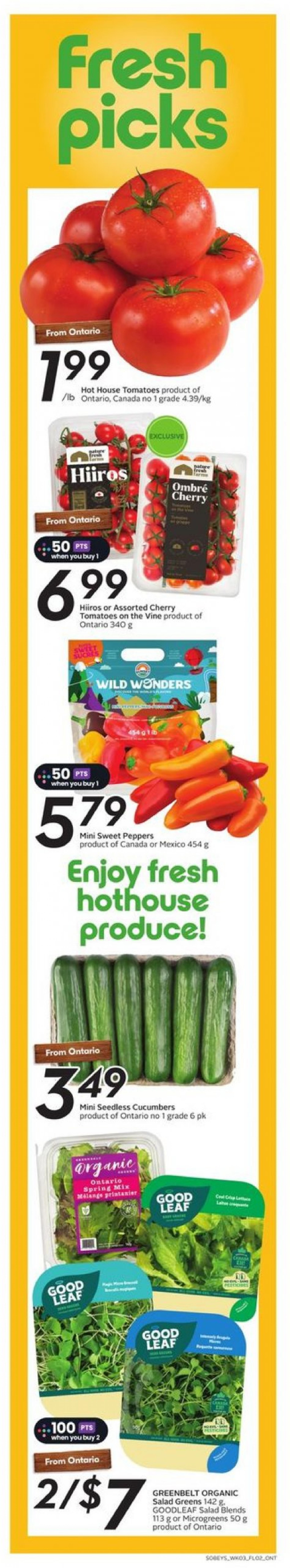 sobeys - Sobeys - Weekly Flyer - Ontario flyer current 16.05. - 22.05. - page: 3