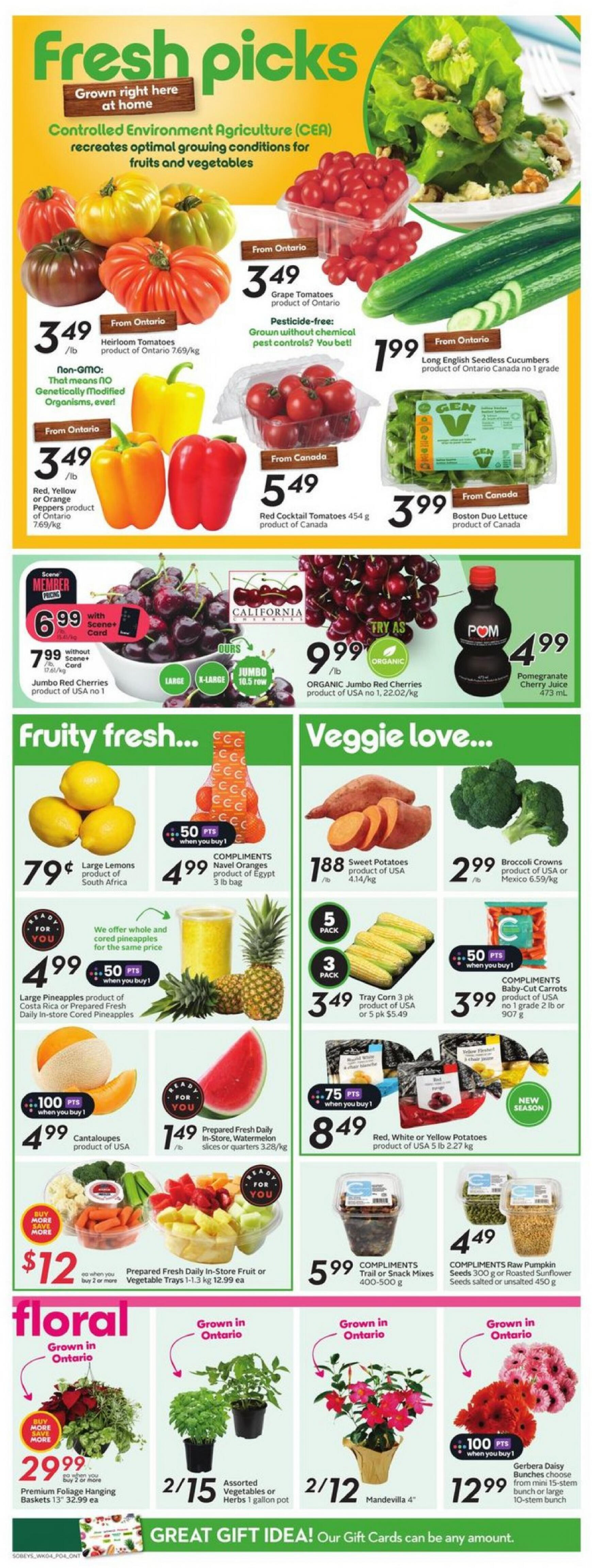 sobeys - Sobeys - Weekly Flyer - Ontario flyer current 23.05. - 29.05. - page: 9