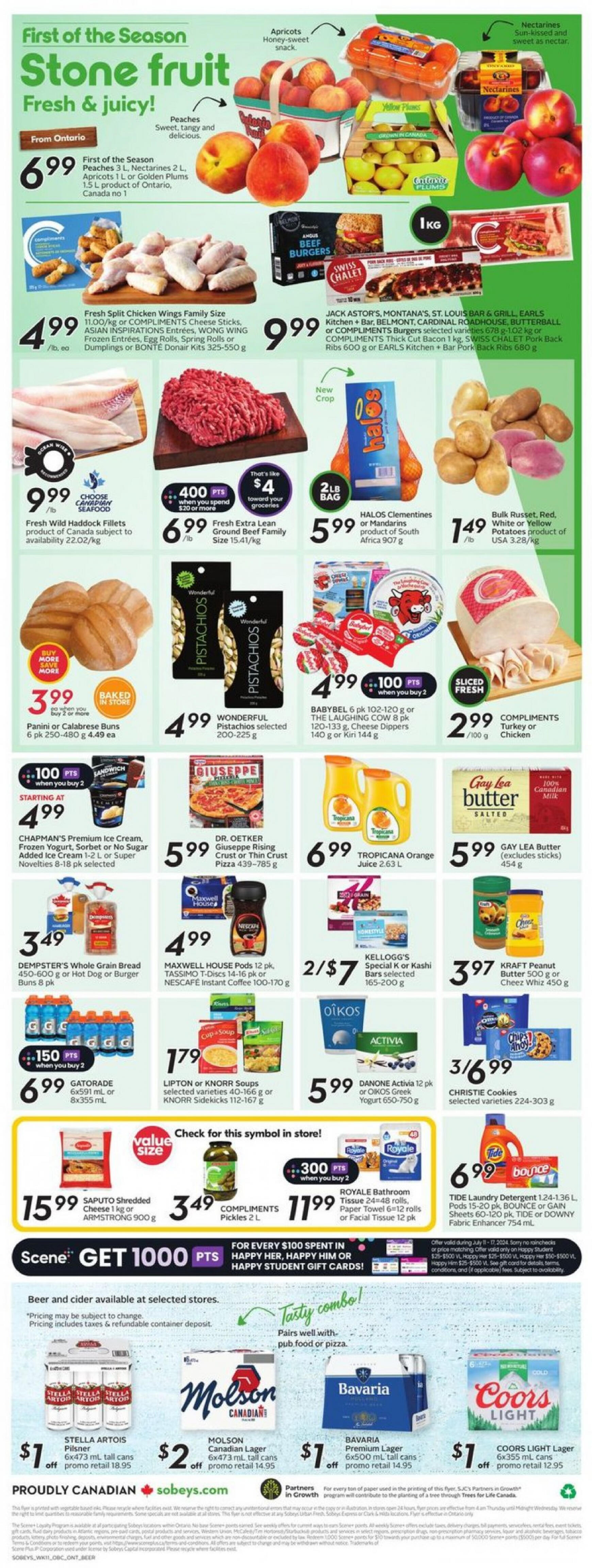 sobeys - Sobeys flyer current 11.07. - 17.07. - page: 4