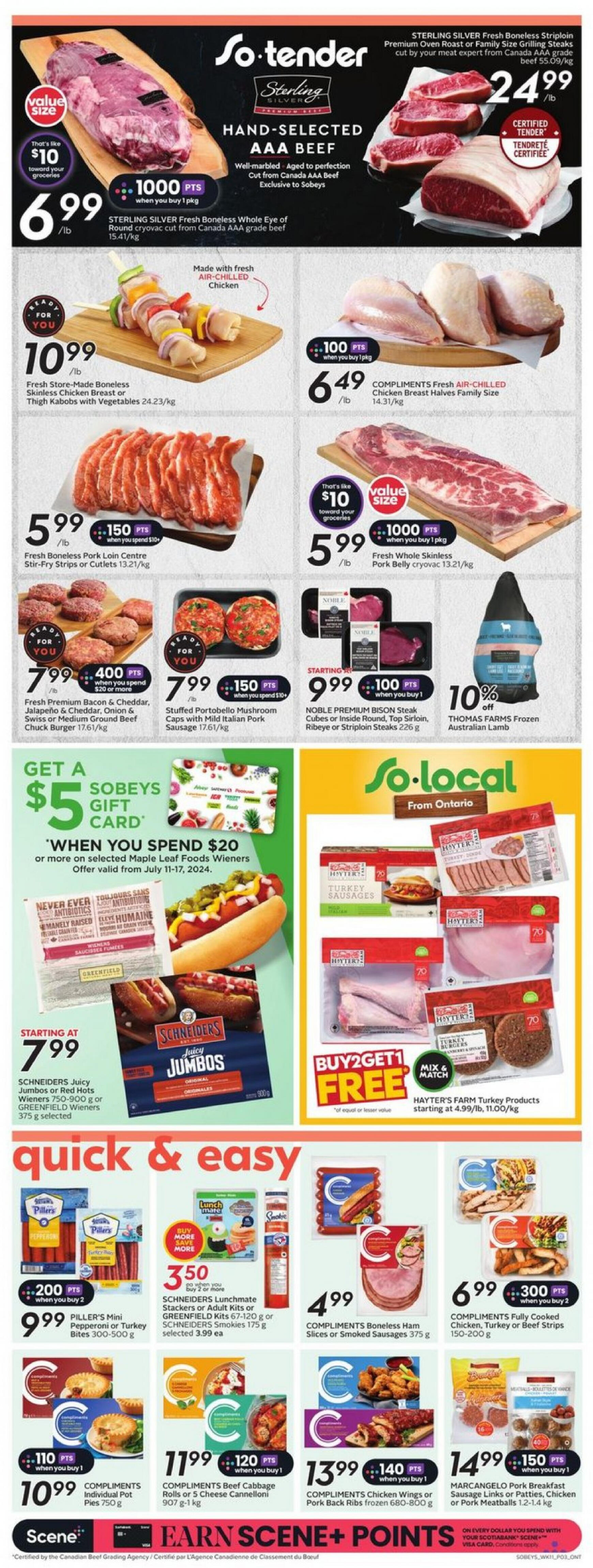 sobeys - Sobeys flyer current 11.07. - 17.07. - page: 7