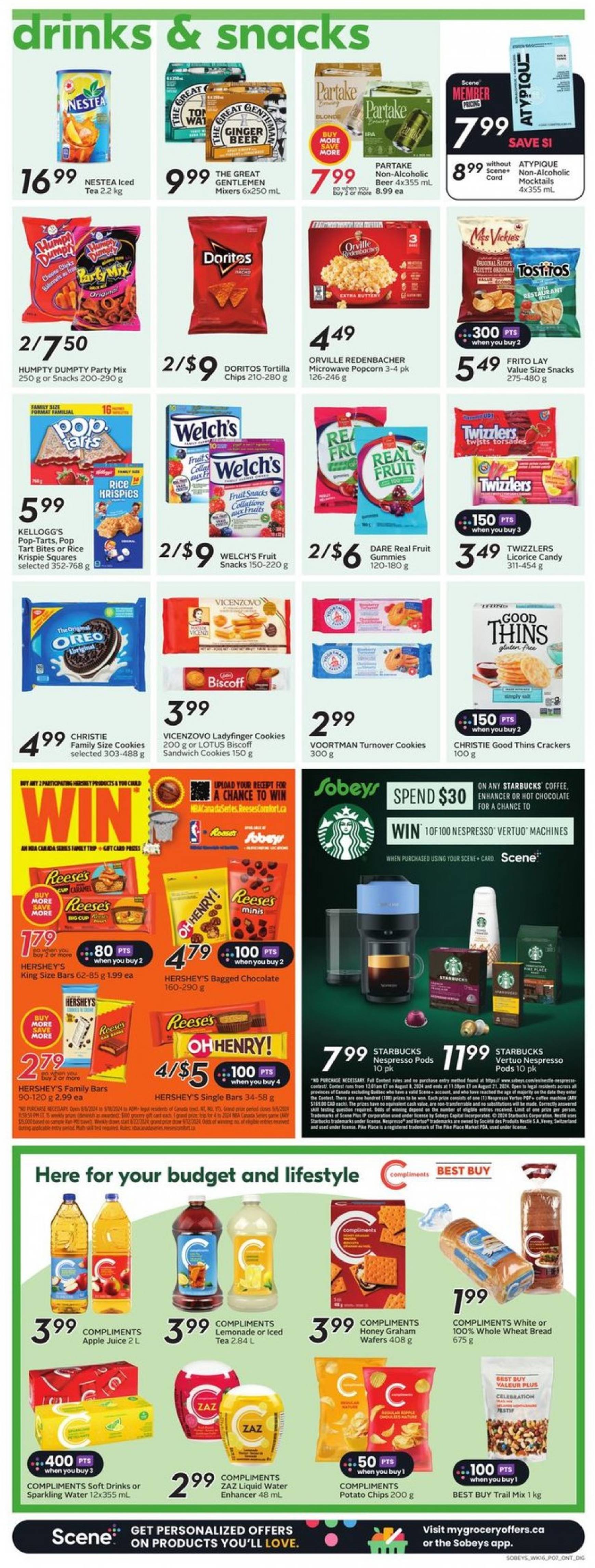 sobeys - Latest Sobeys - Ontario flyer 15.08. - 21.08. - page: 13