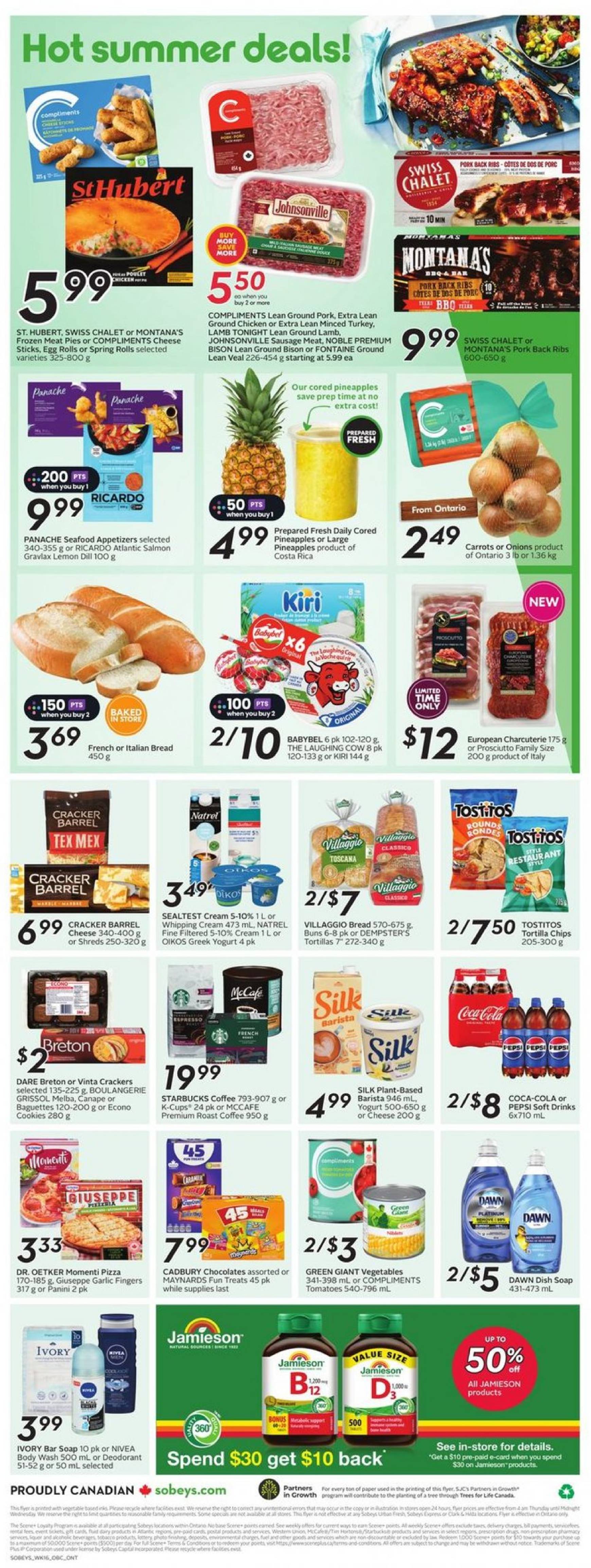 sobeys - Latest Sobeys - Ontario flyer 15.08. - 21.08. - page: 4