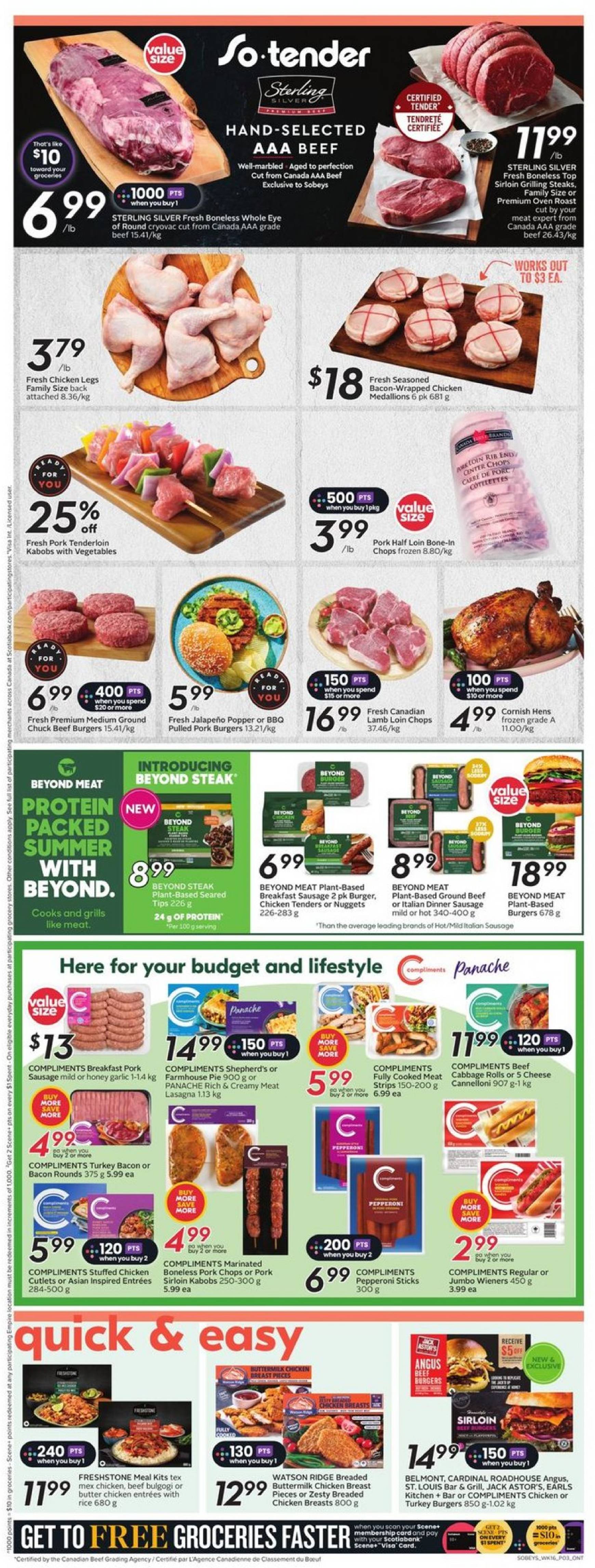 sobeys - Latest Sobeys - Ontario flyer 15.08. - 21.08. - page: 9