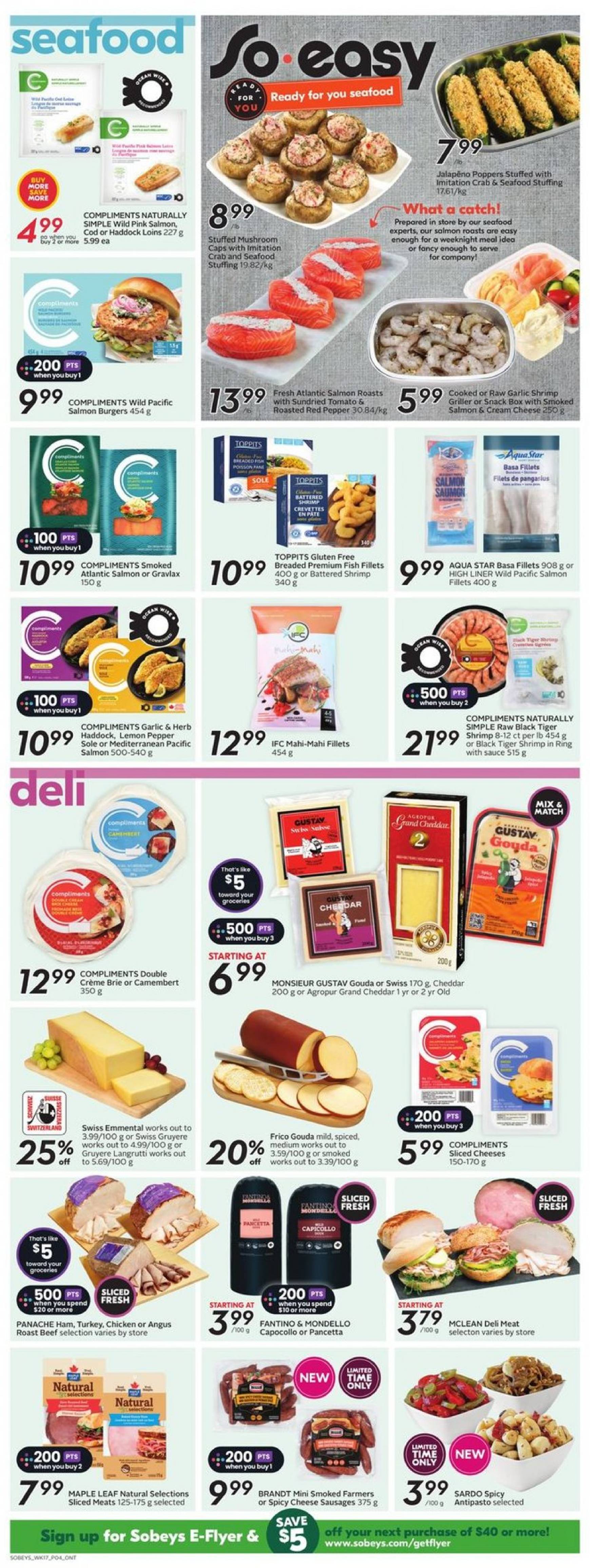 sobeys - Latest Sobeys flyer 22.08. - 28.08. - page: 12