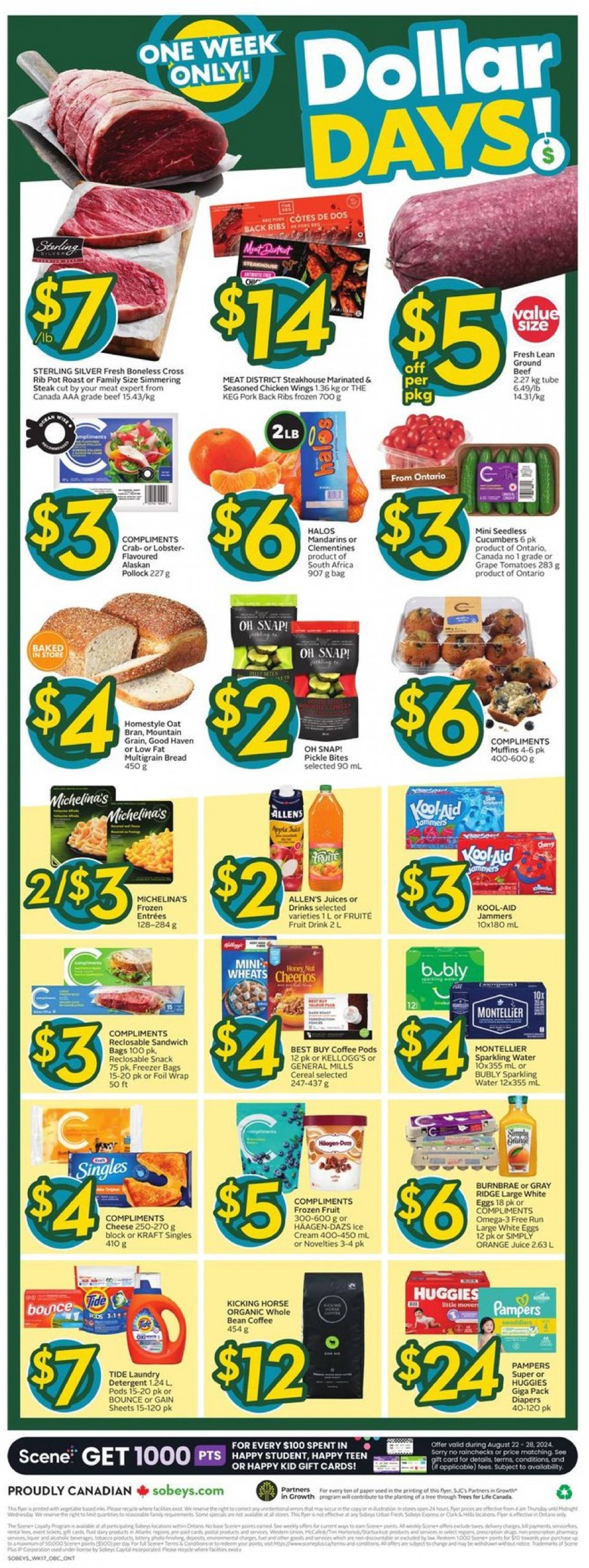 sobeys - Latest Sobeys flyer 22.08. - 28.08. - page: 4