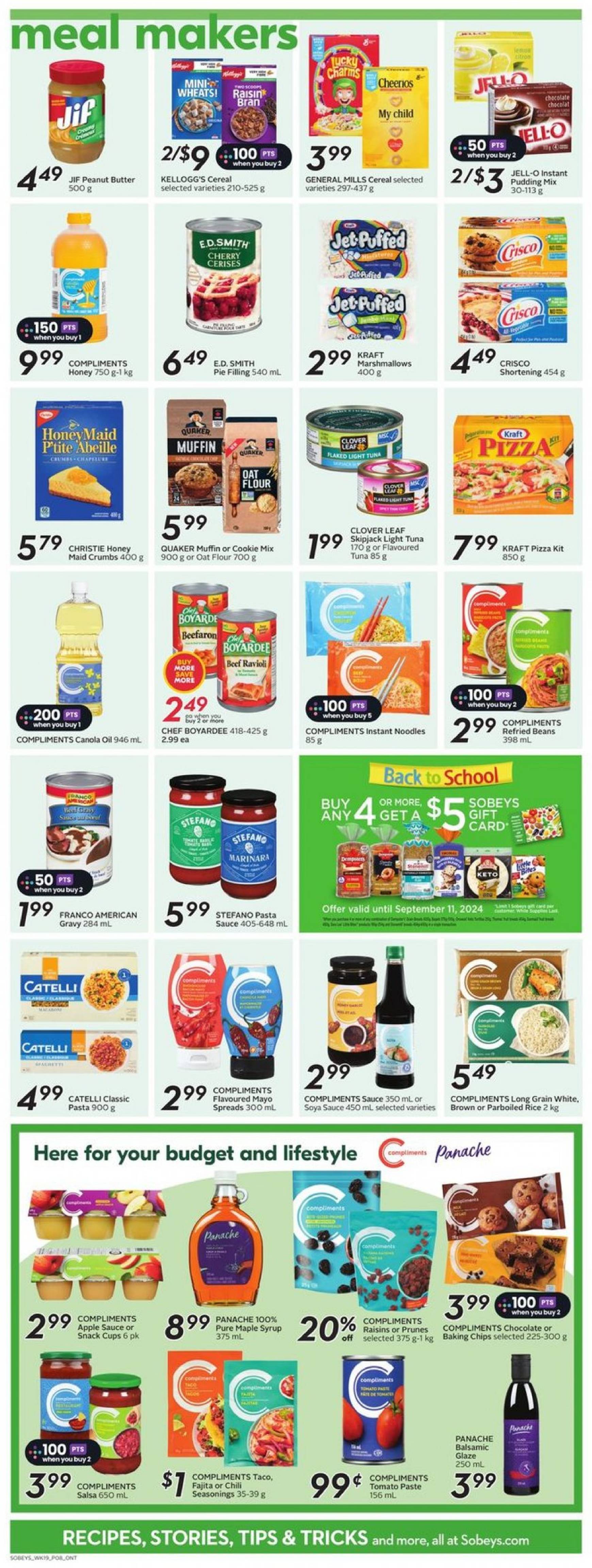 sobeys - Latest Sobeys flyer 05.09. - 11.09. - page: 20