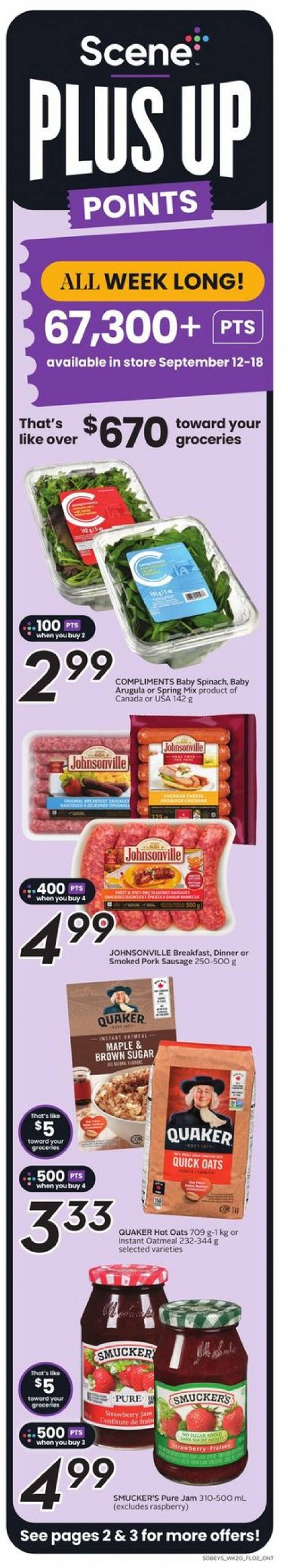 sobeys - Latest Sobeys flyer 12.09. - 18.09. - page: 3