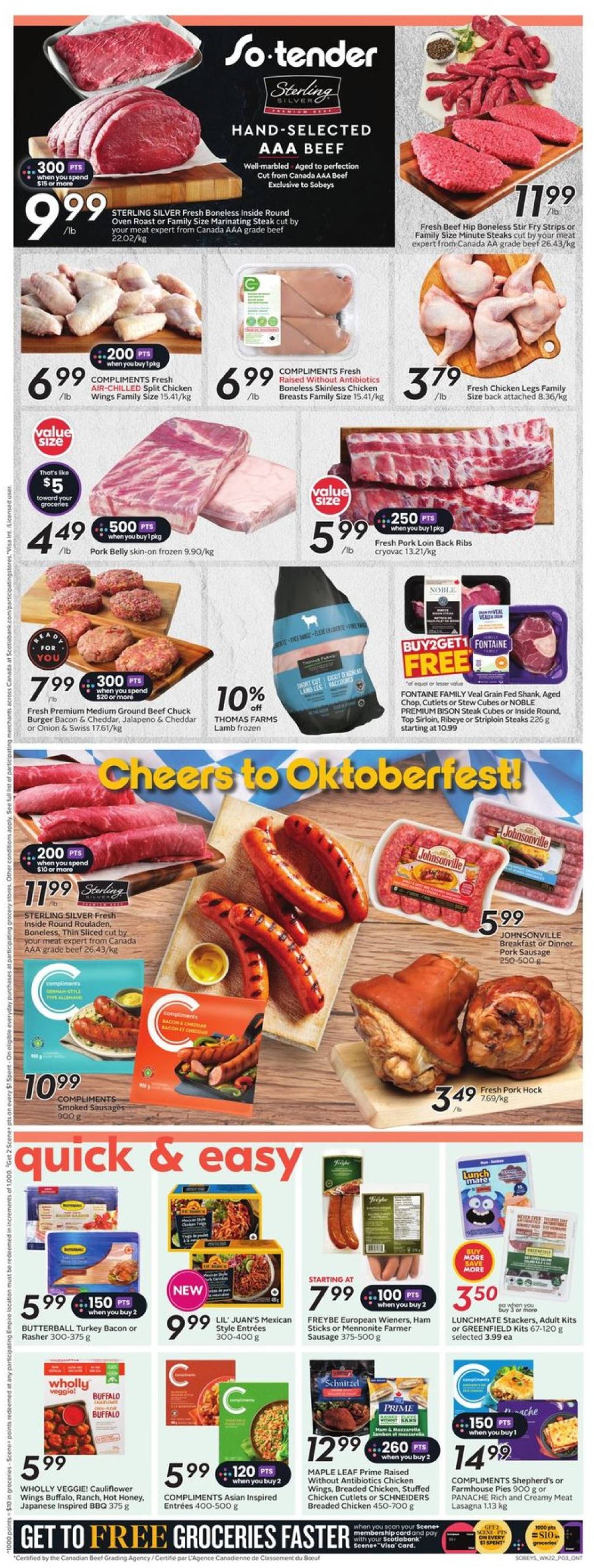 sobeys - Latest Sobeys flyer valid from 26.09. - 02.10. - page: 10