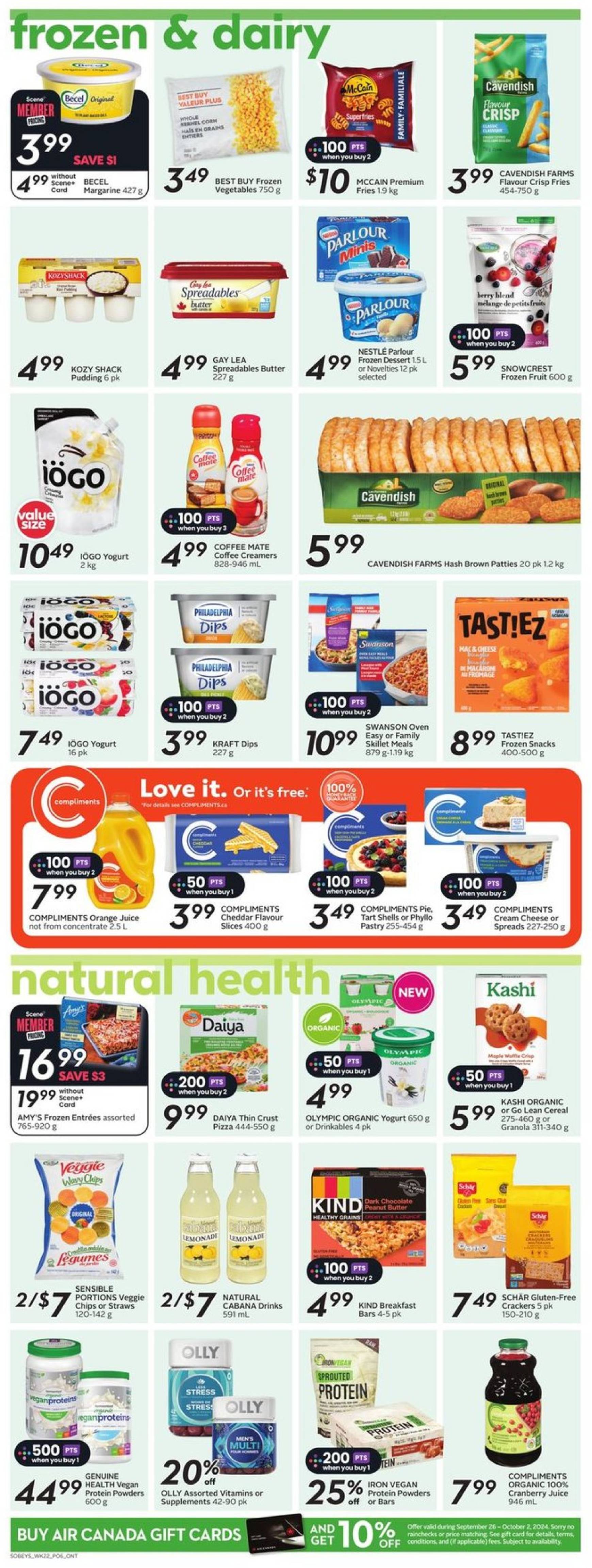 sobeys - Latest Sobeys flyer valid from 26.09. - 02.10. - page: 16