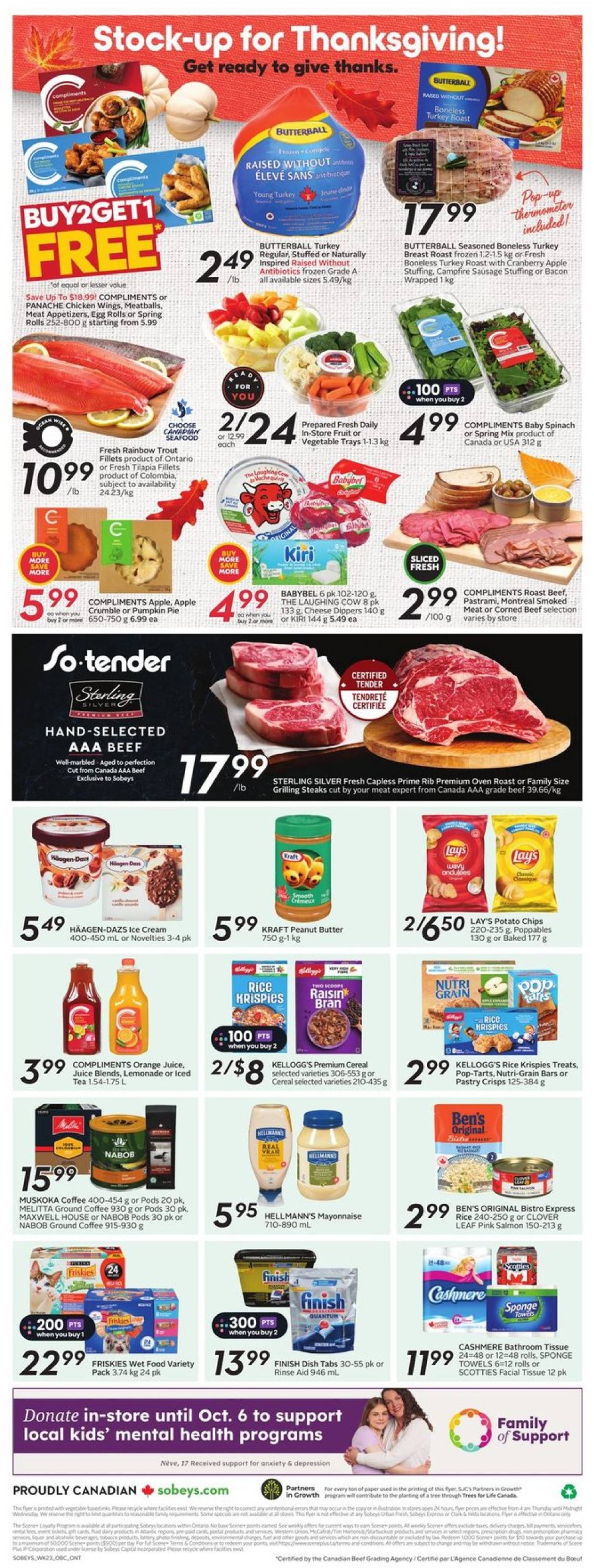 sobeys - Latest Sobeys flyer valid from 03.10. - 09.10. - page: 4