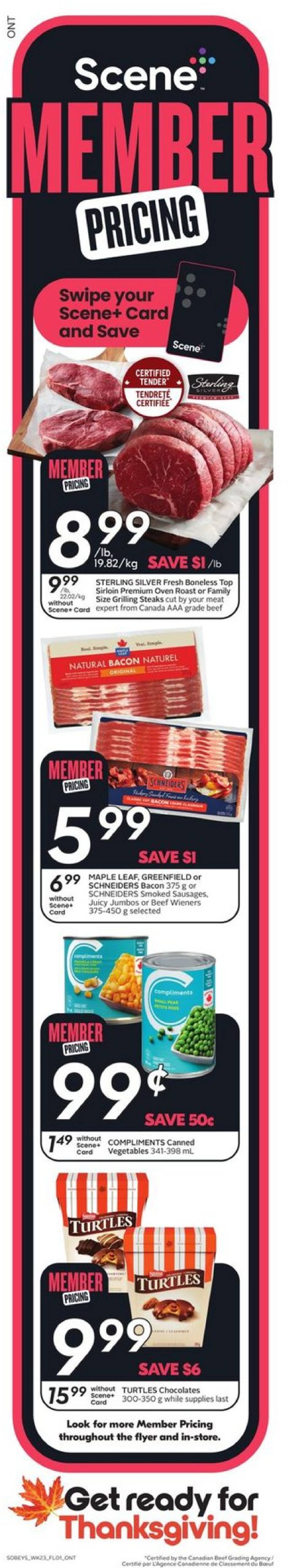 sobeys - Latest Sobeys flyer valid from 03.10. - 09.10. - page: 2