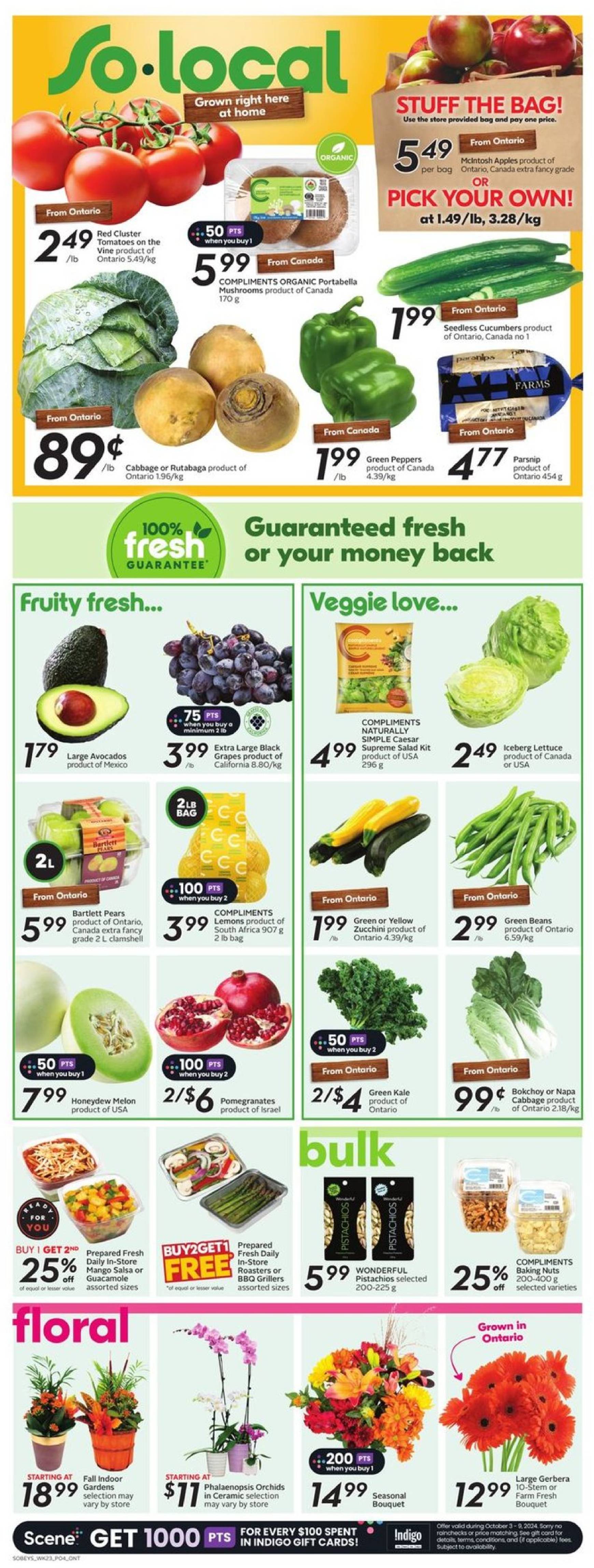 sobeys - Latest Sobeys flyer valid from 03.10. - 09.10. - page: 11