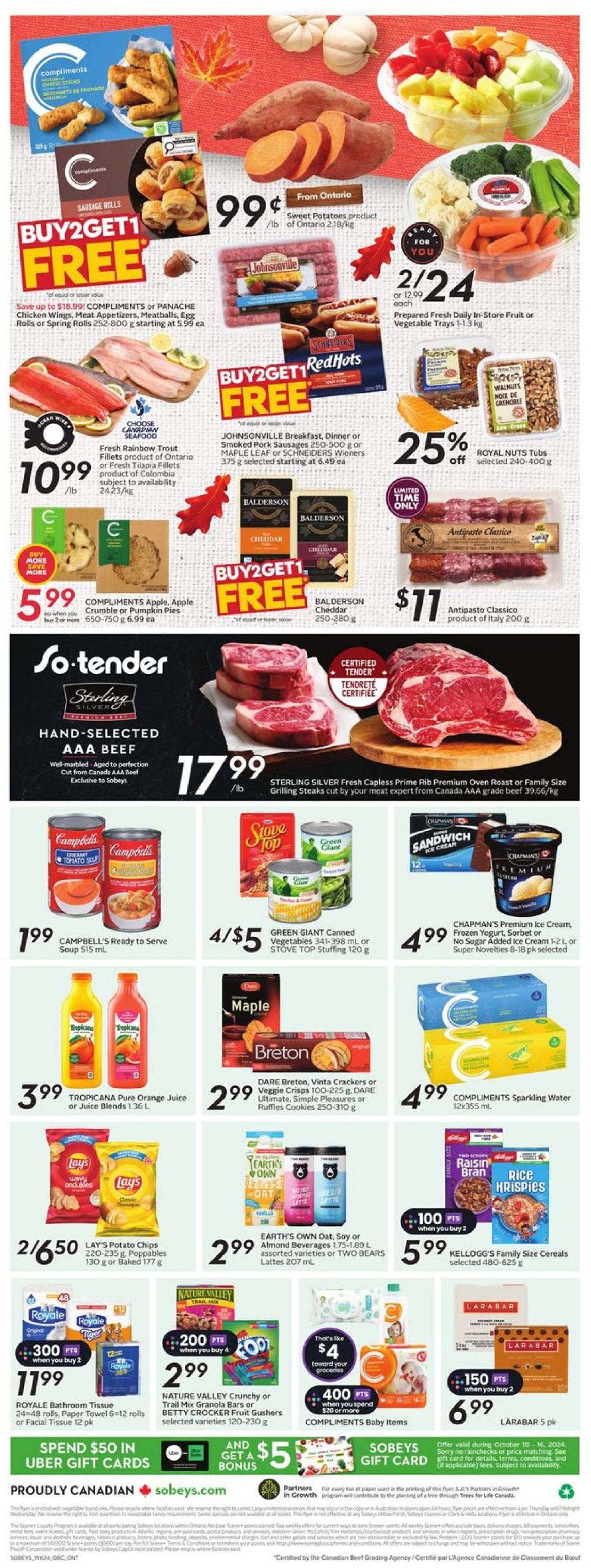 sobeys - Sobeys flyer valid from 10.10. - 16.10. - page: 4