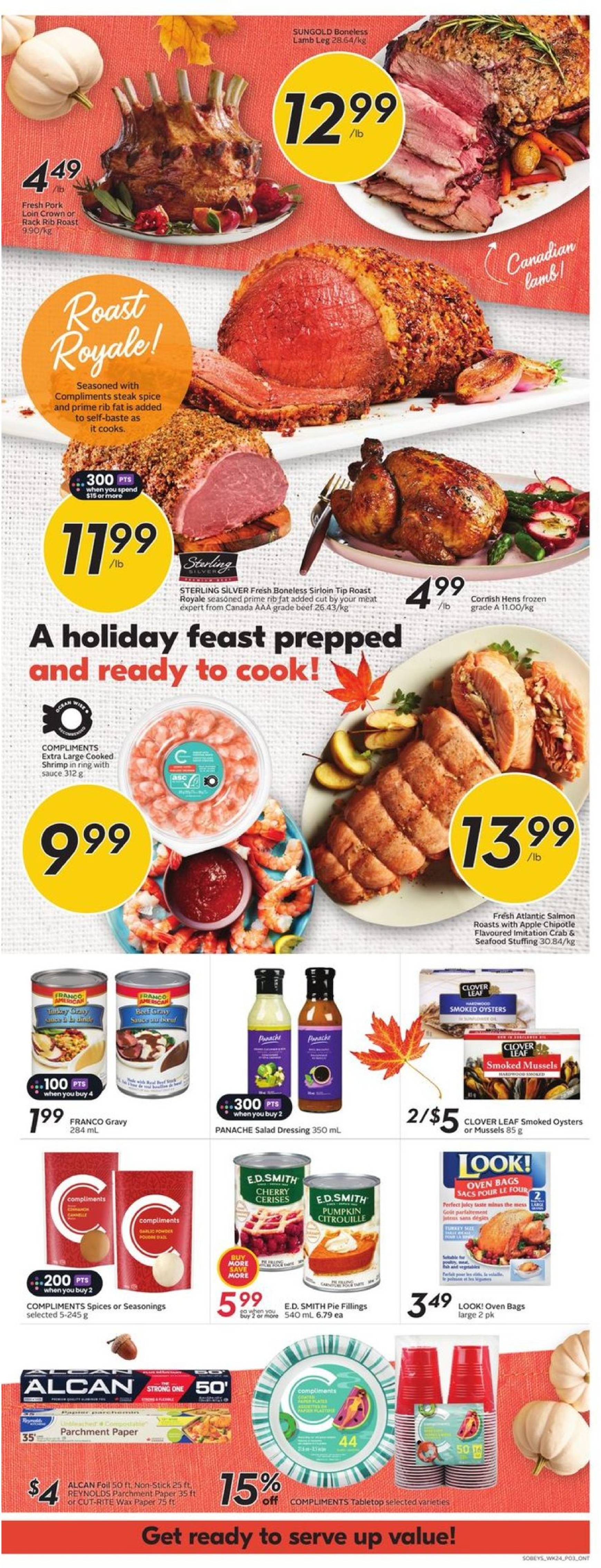 sobeys - Sobeys flyer valid from 10.10. - 16.10. - page: 7