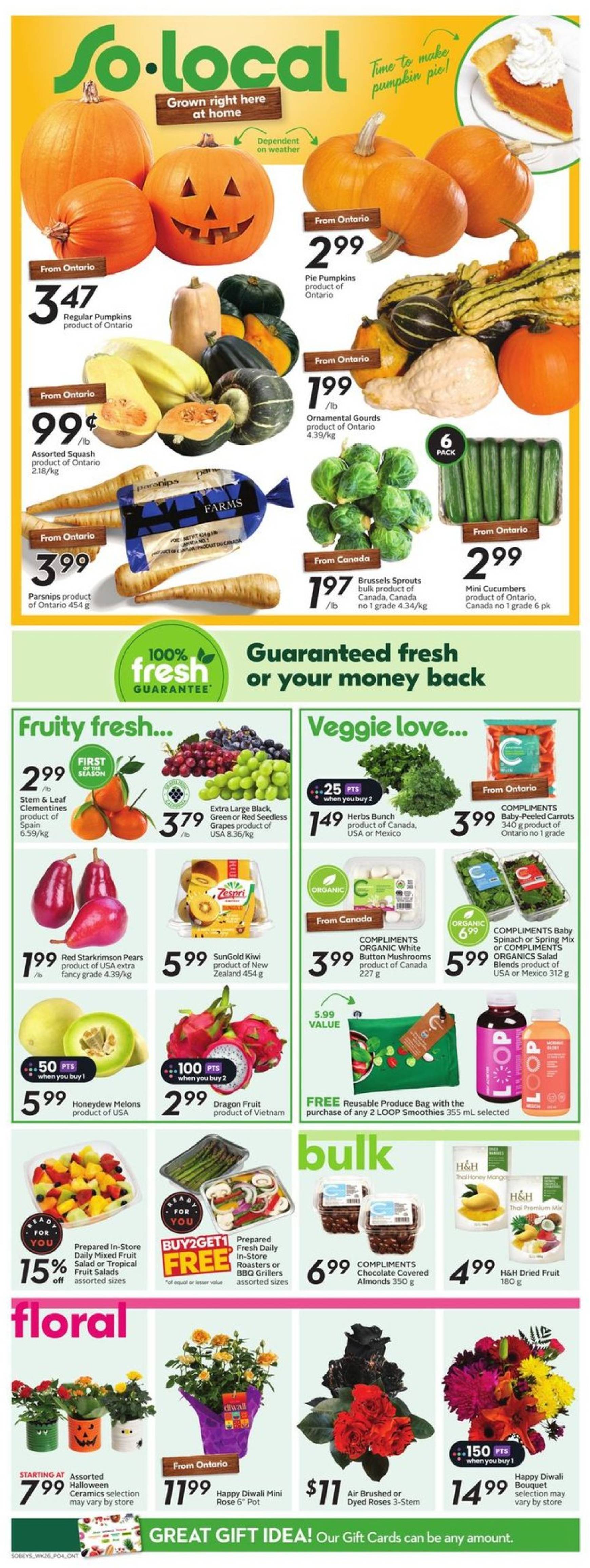 sobeys - Sobeys flyer valid from 24.10. - 30.10. - page: 8