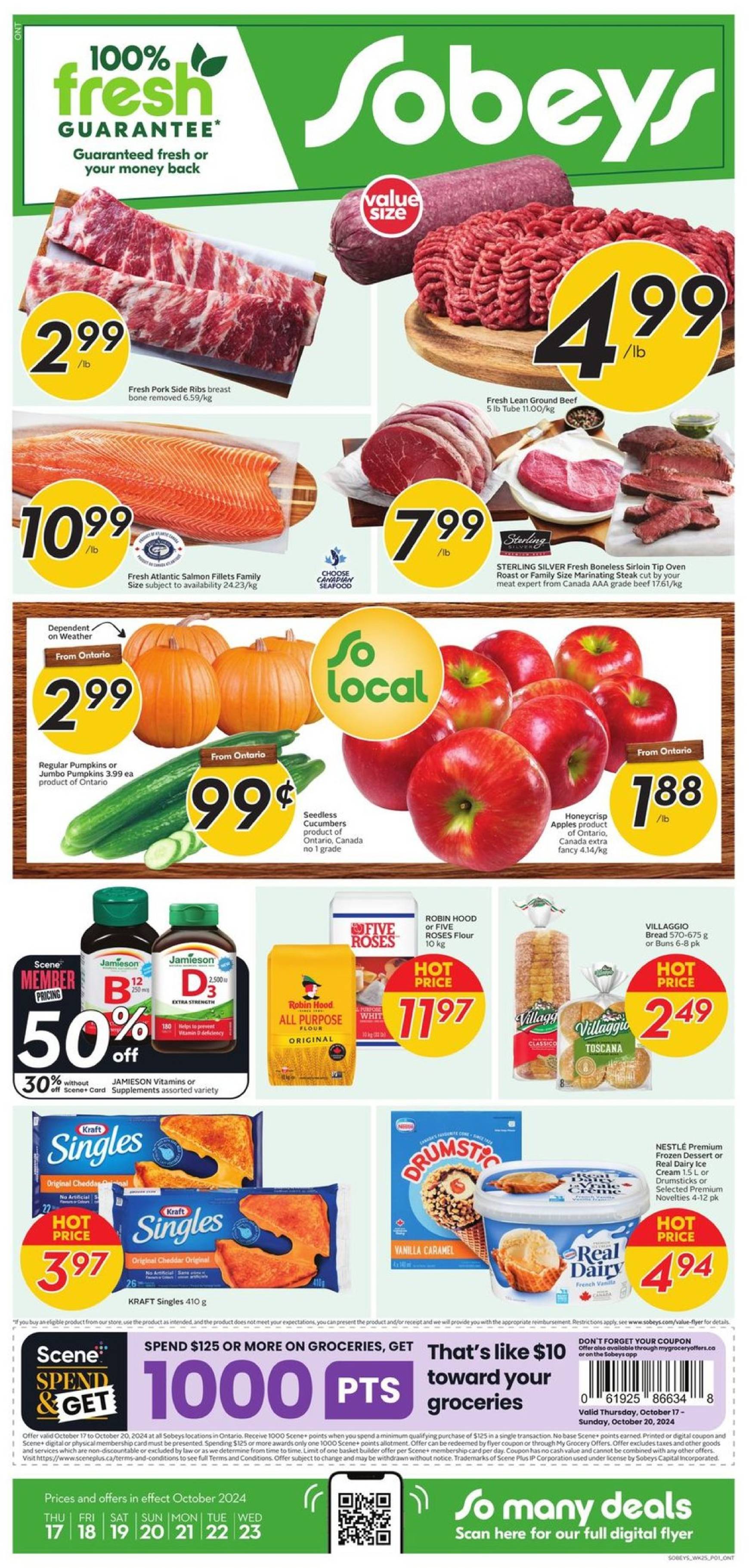 sobeys - Sobeys flyer valid from 17.10. - 23.10.